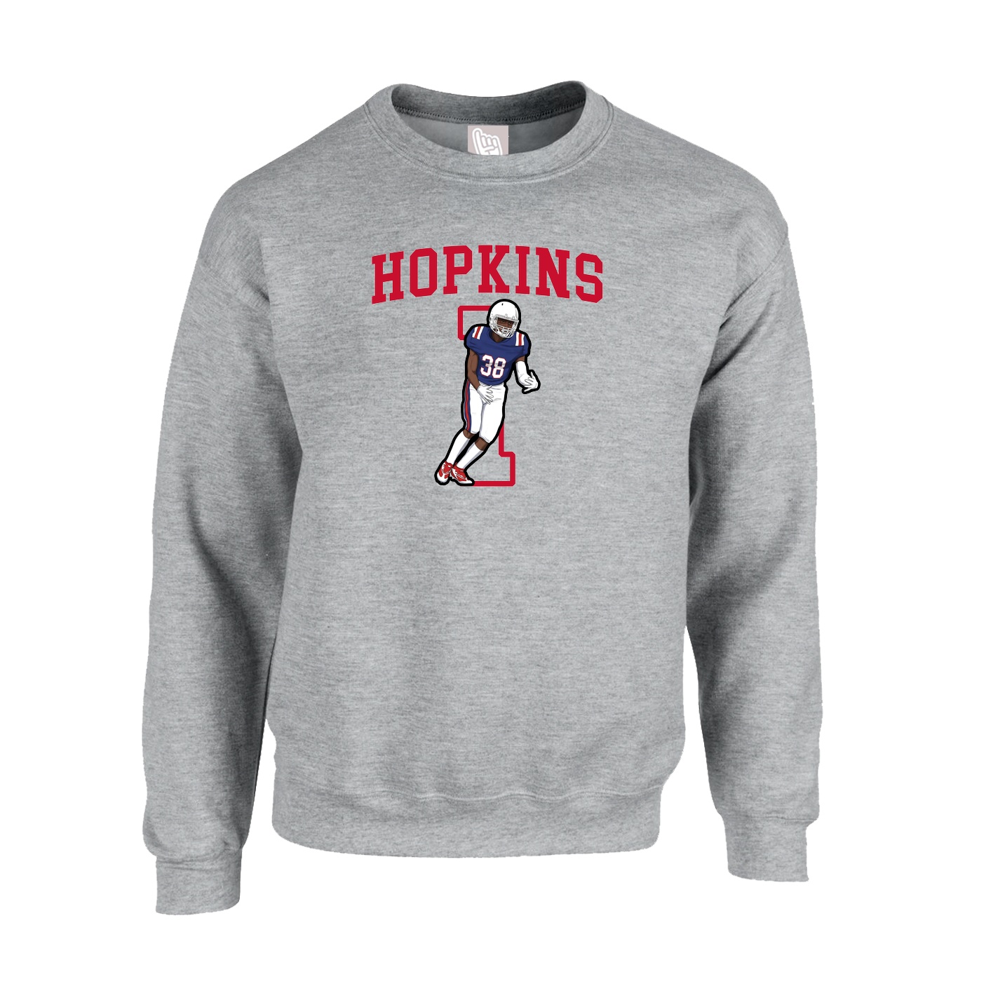 Fleece Crew — Shirsey in Grey