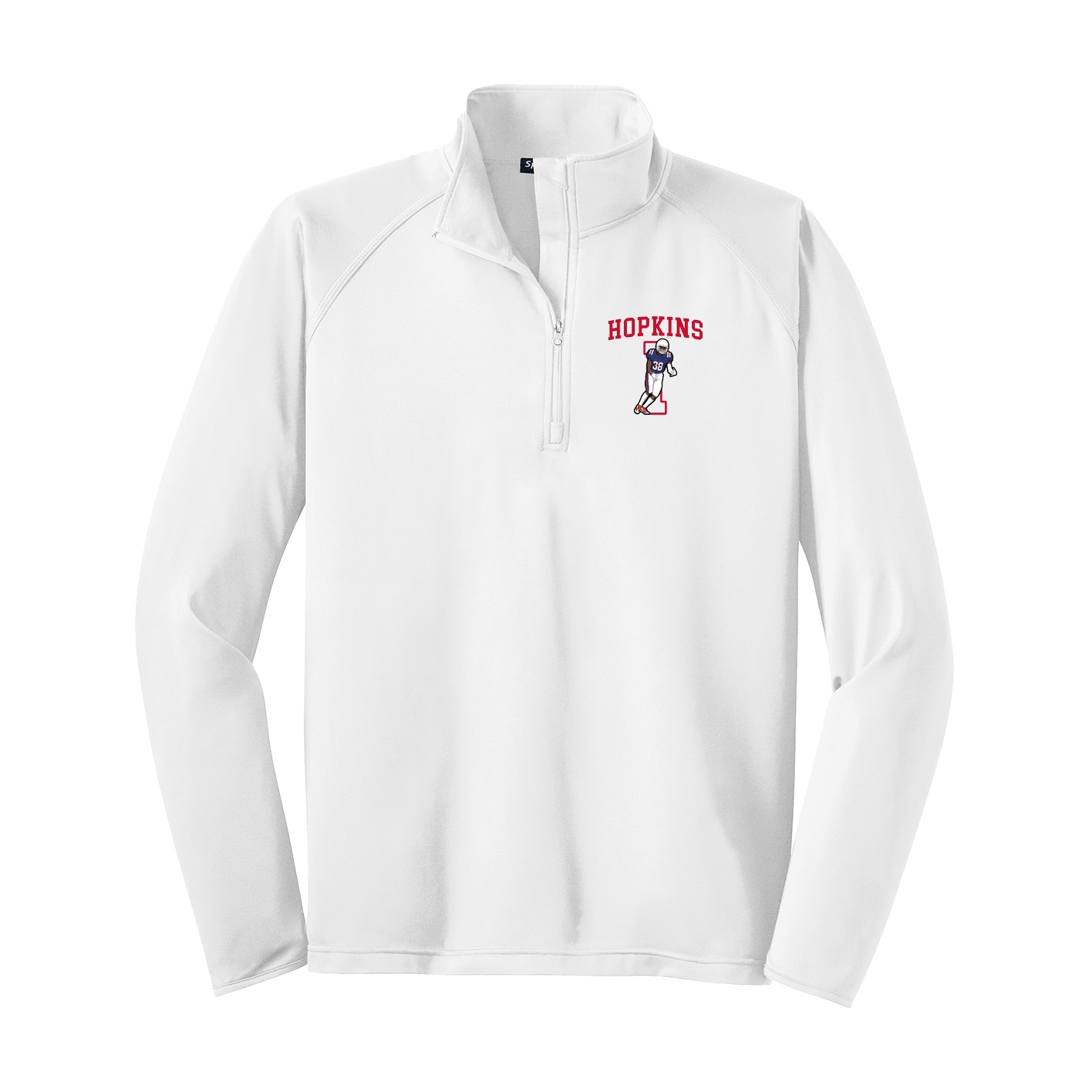 Q-Zip Pullover — Shirsey in White