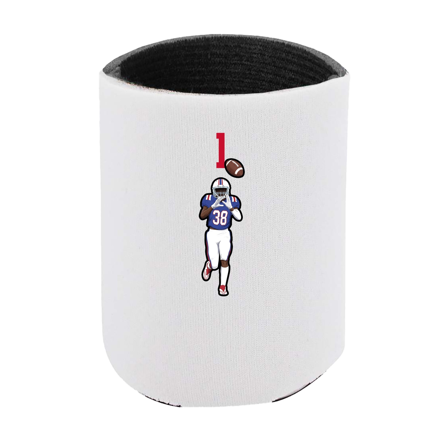 Can Holder — Number Top in White
