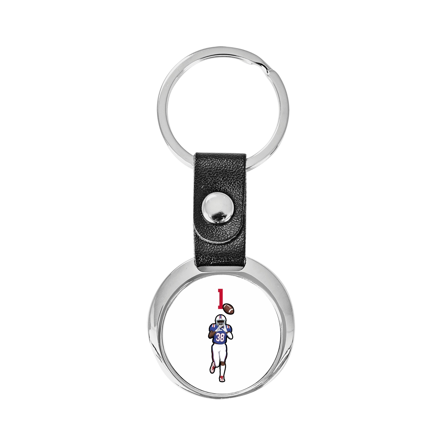 Key Chain — Number Top in Classic