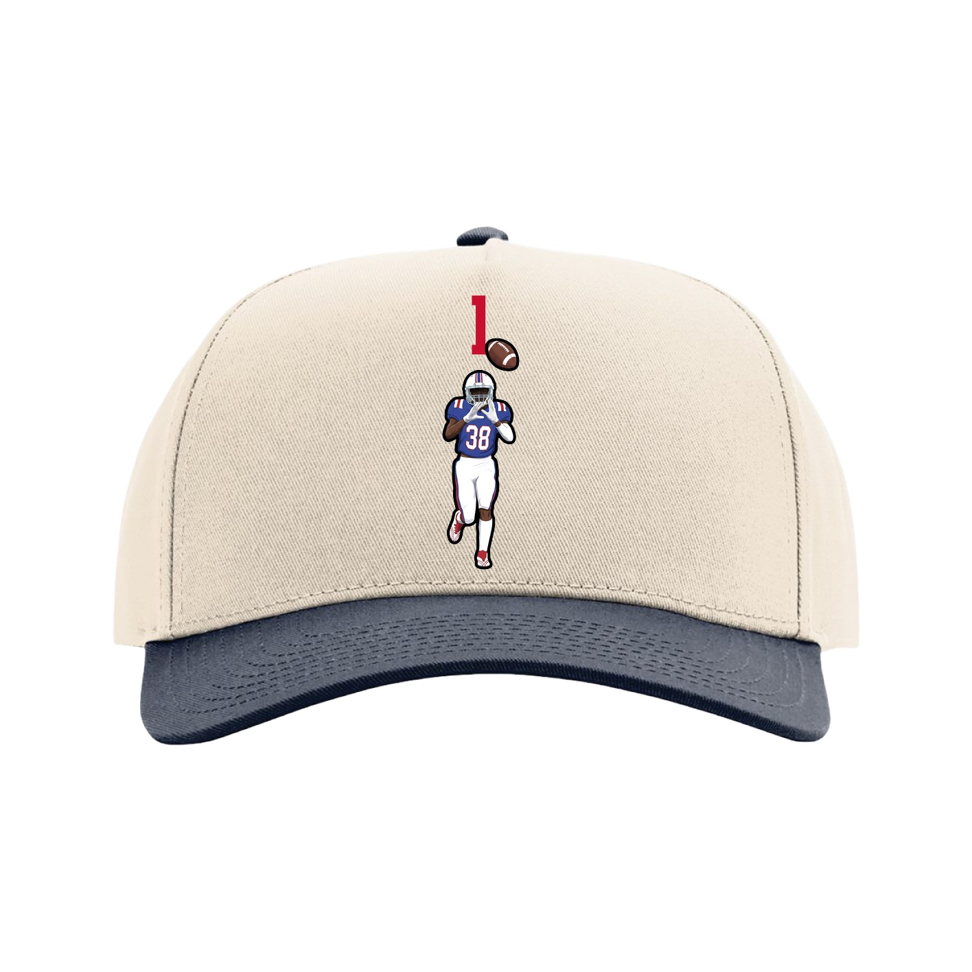 Full Fabric Five-Panel Champ Cap