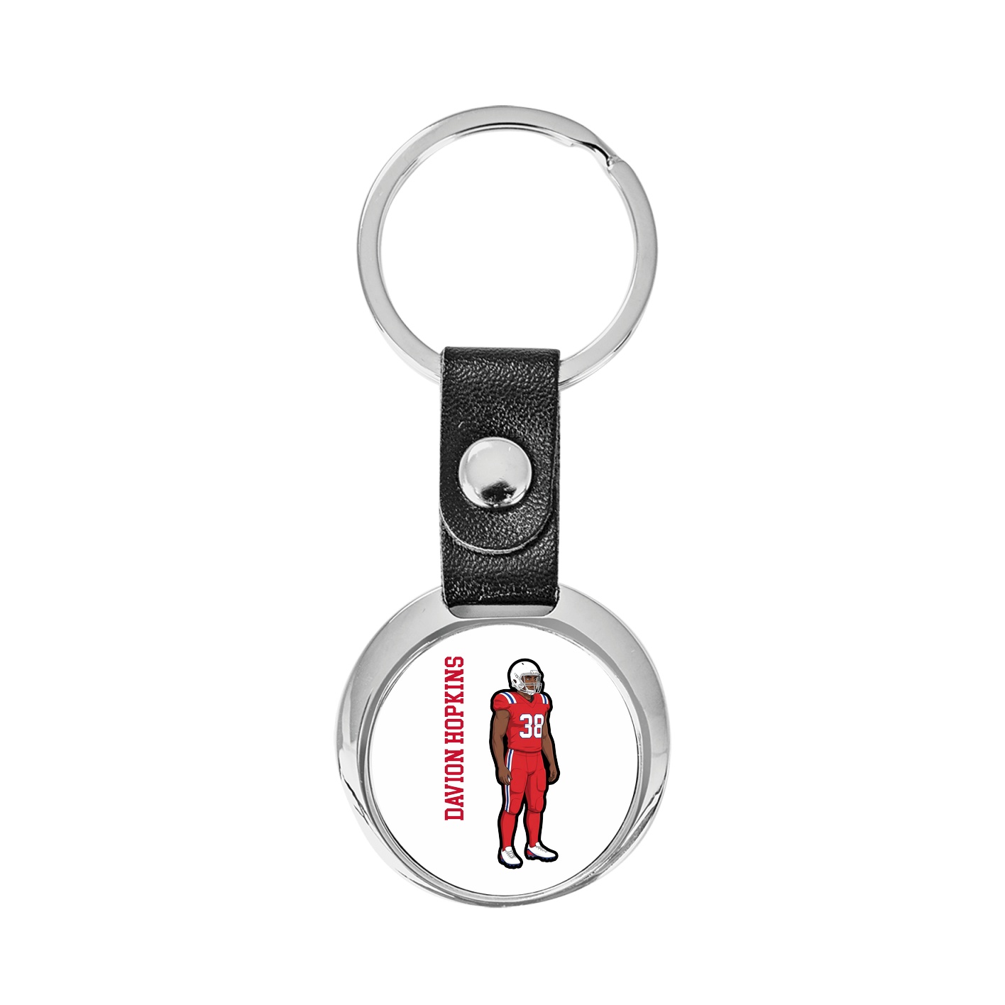 Key Chain — Name Vertical in Classic