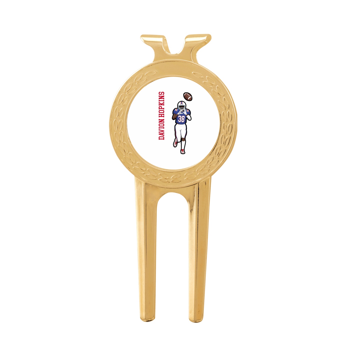 Divot Tool with Ball Marker — Name Vertical in Classic