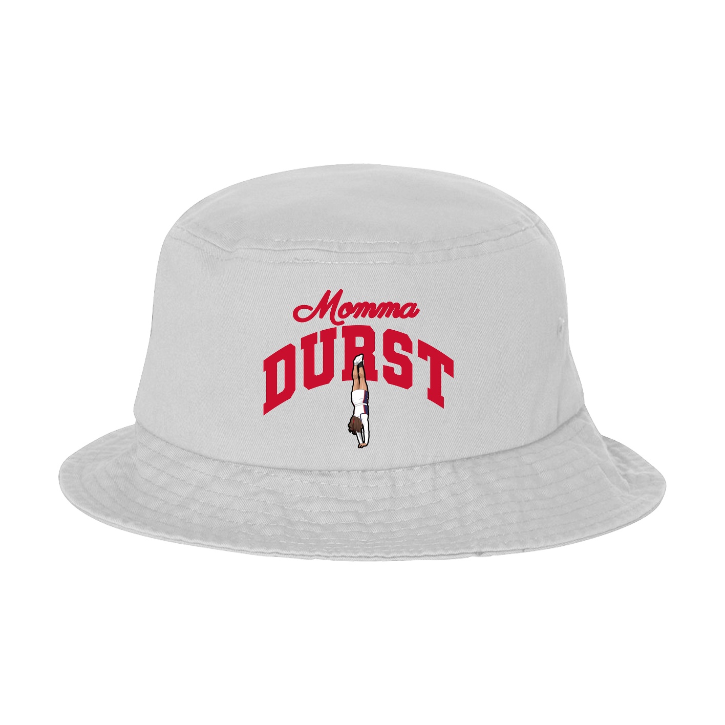 Bucket Cap — Mothers Day Arch in White