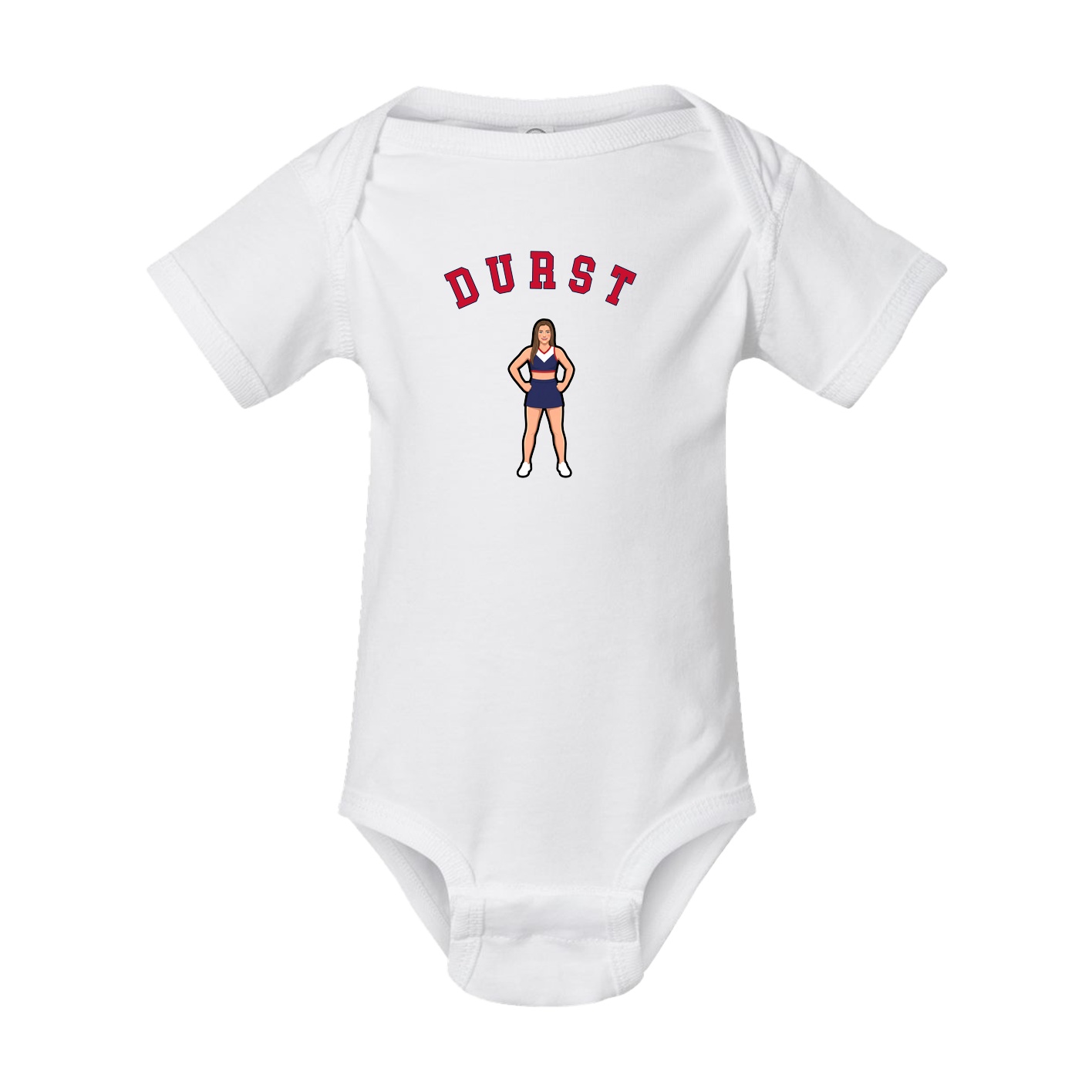Baby Onesie — Shirsey Arch in White
