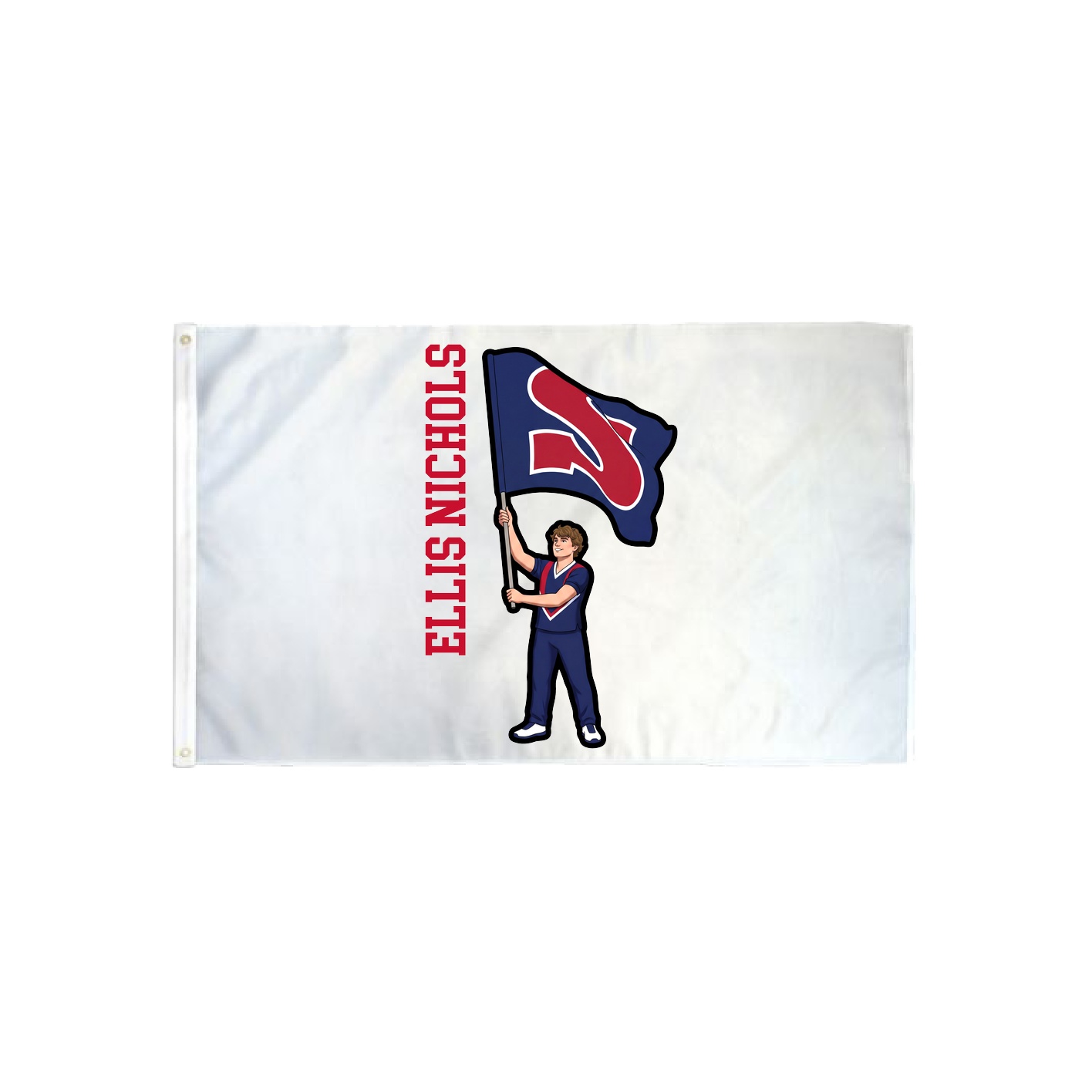 3x5 Flag — Name Vertical in Classic