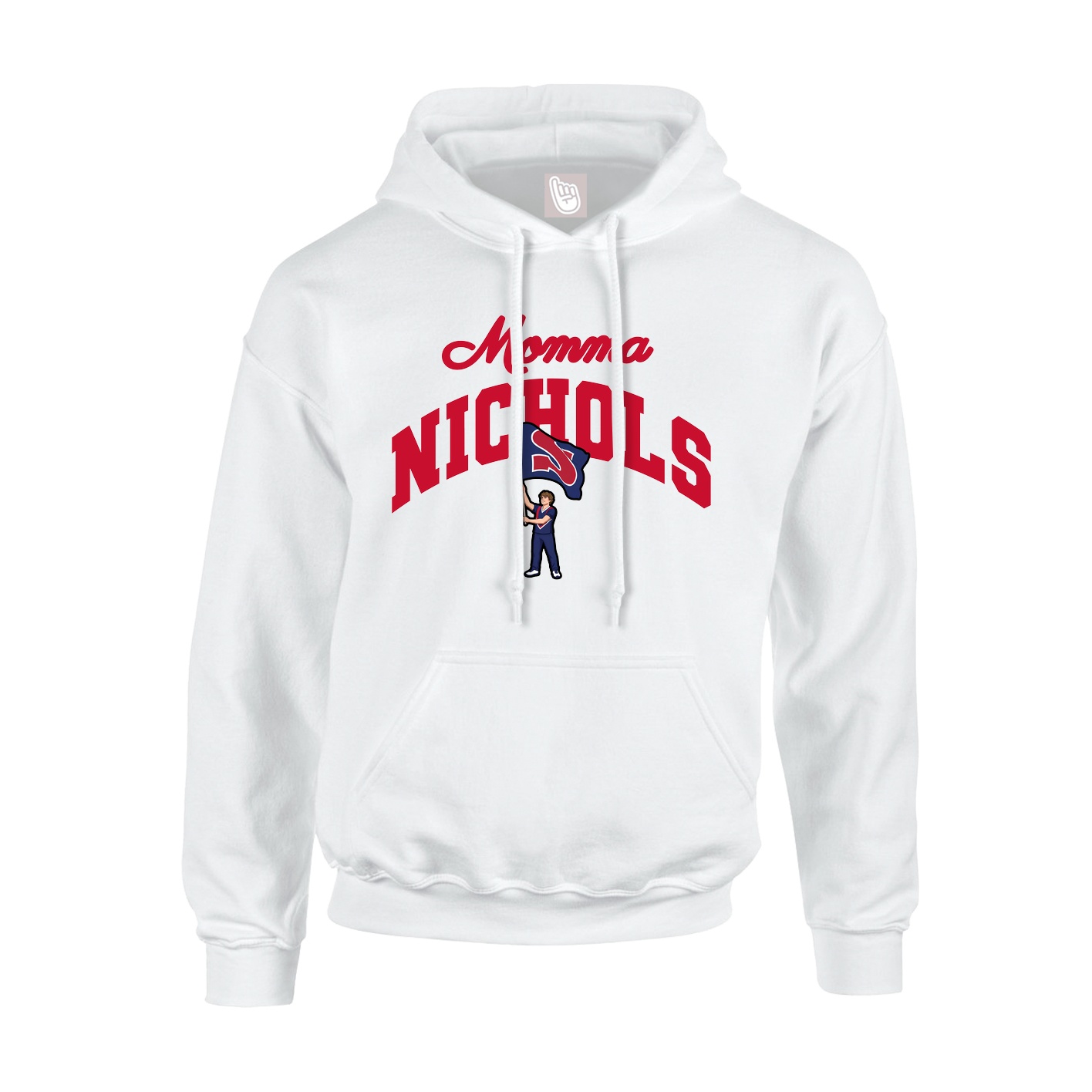 Hoodie — Mothers Day Arch in White