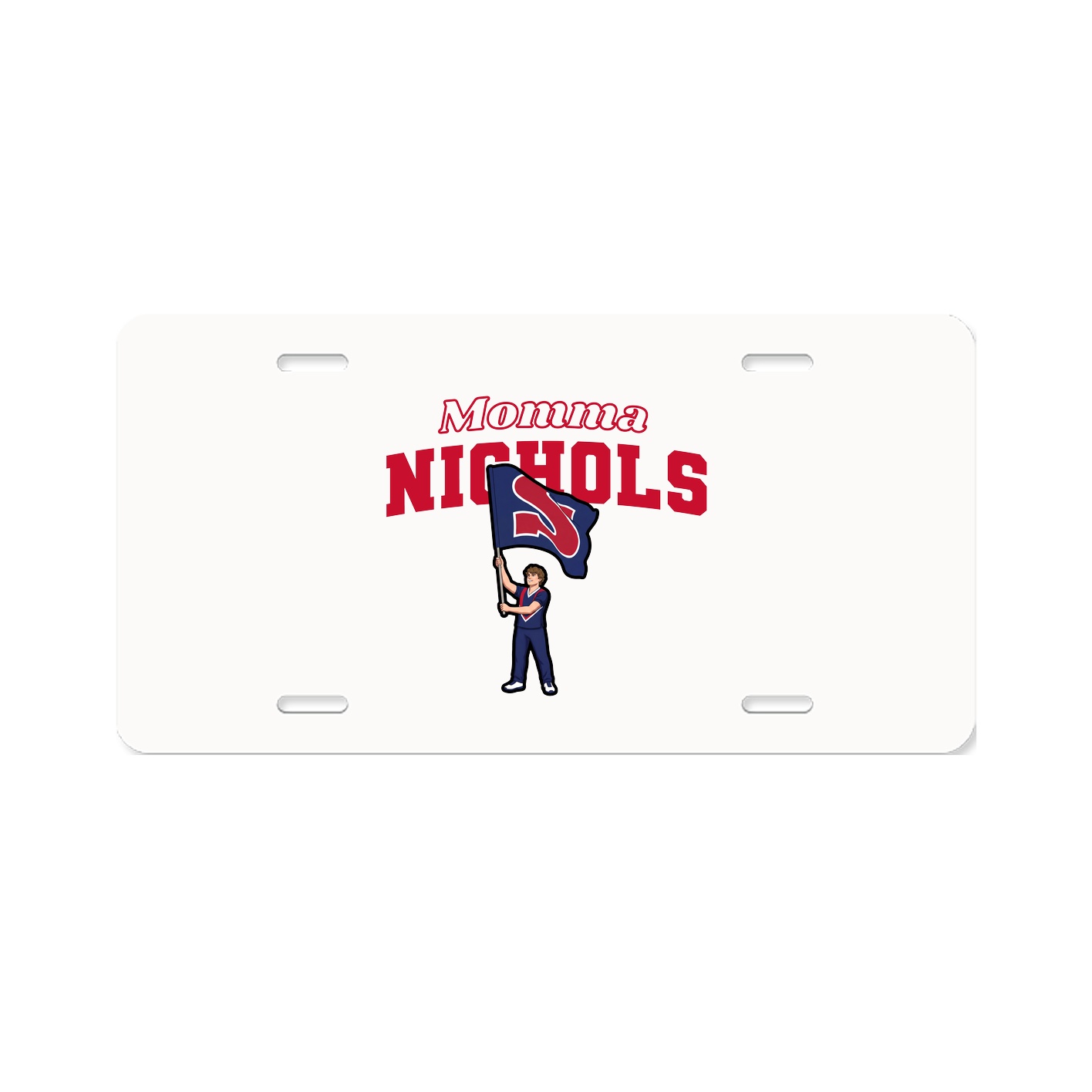 License Plate — Mothers Day Block in Classic