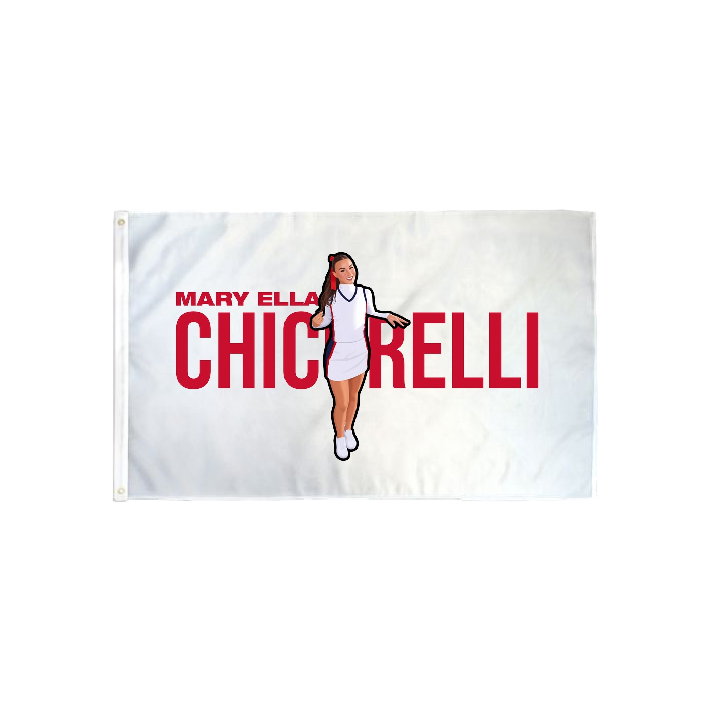 3x5 Flag — Player Name in Classic