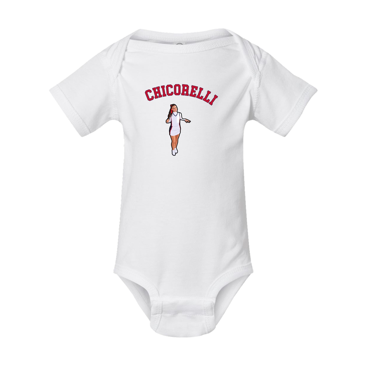 Baby Onesie — Shirsey Arch in White