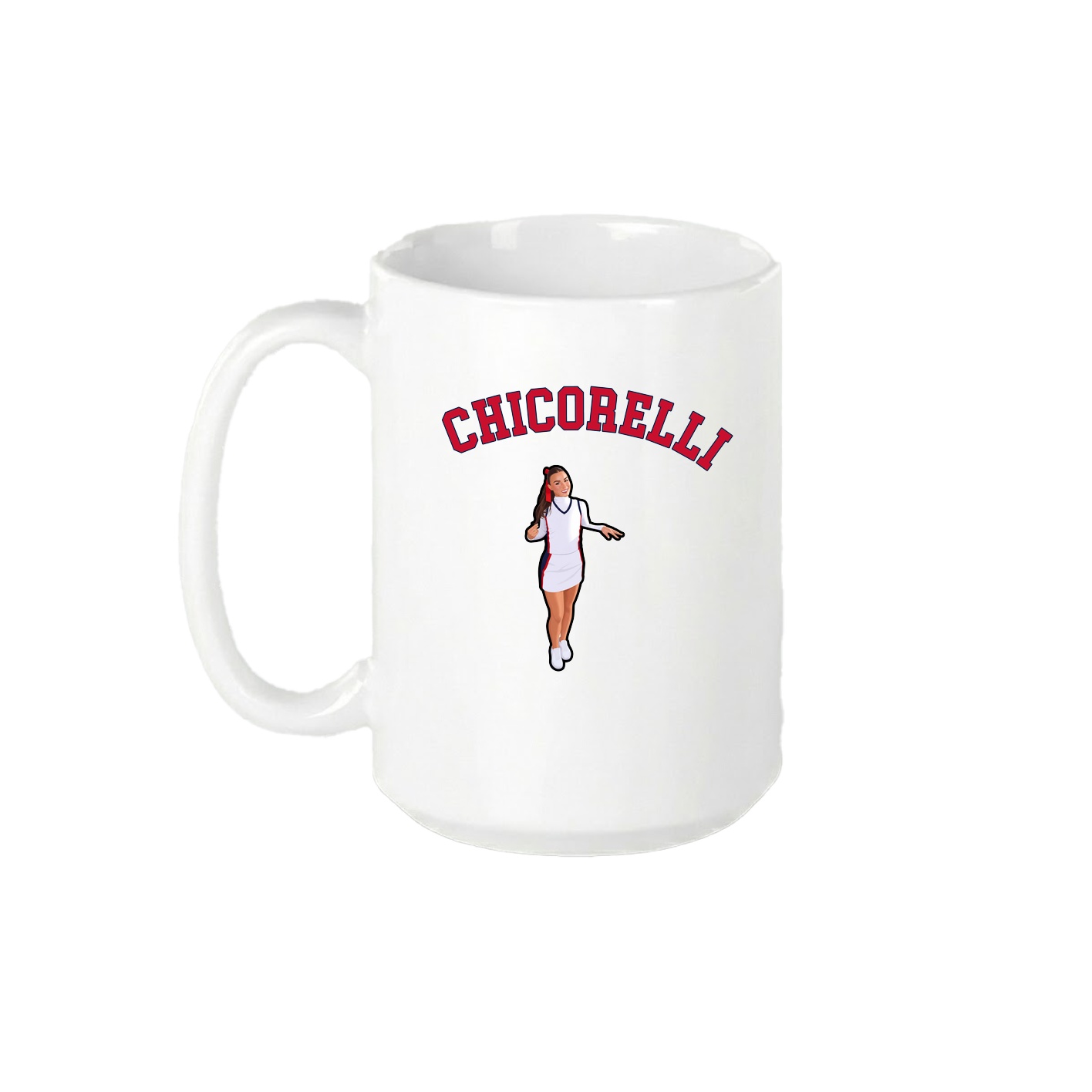 15oz Coffee Mug — Shirsey Arch in White