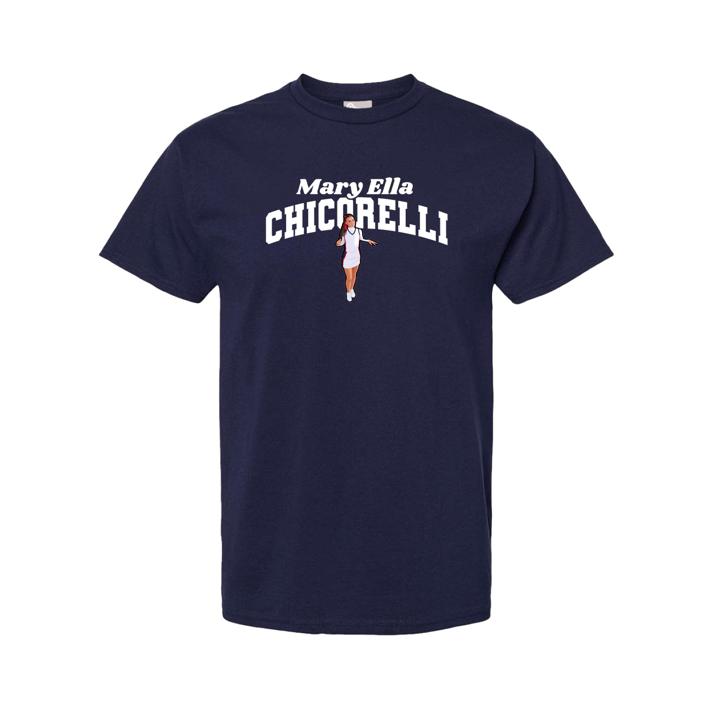 Tee — Signature Arch in Navy