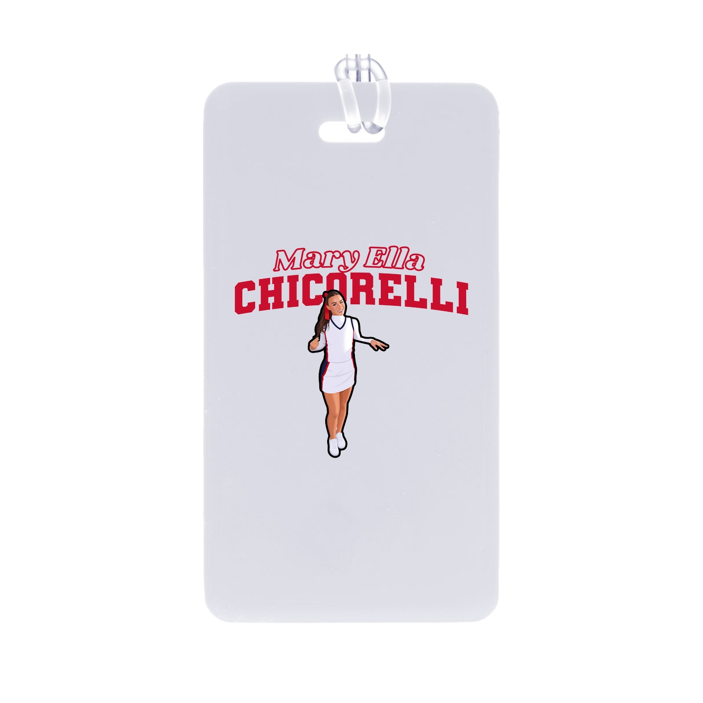Bag Tag — Name Arch in Classic