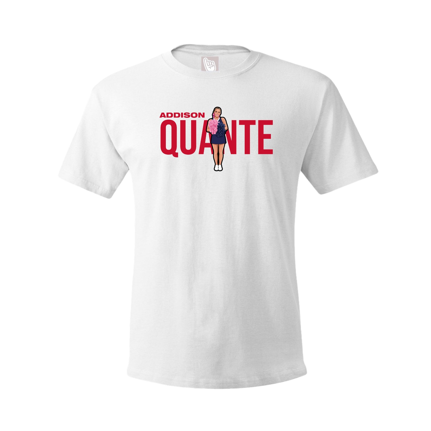 Youth Tee — Player Name in White