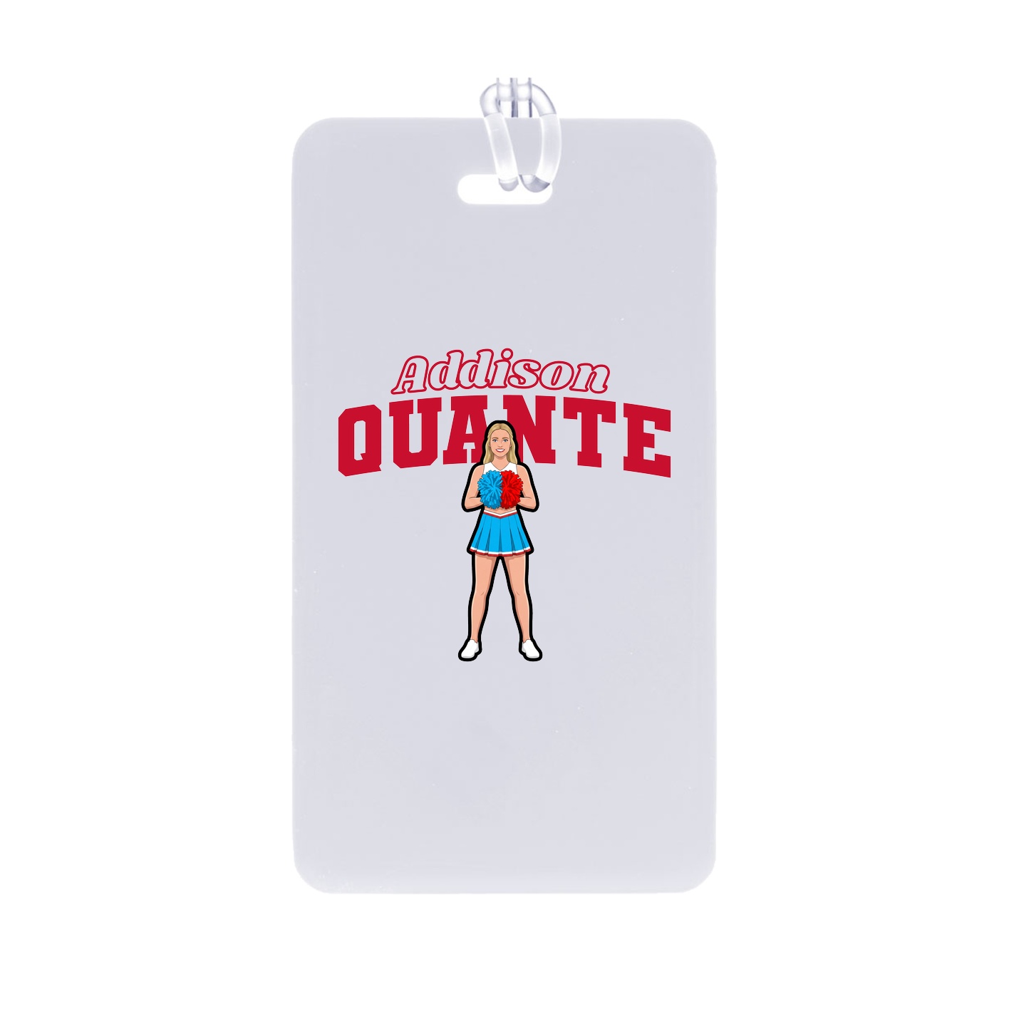 Bag Tag — Name Arch in Classic