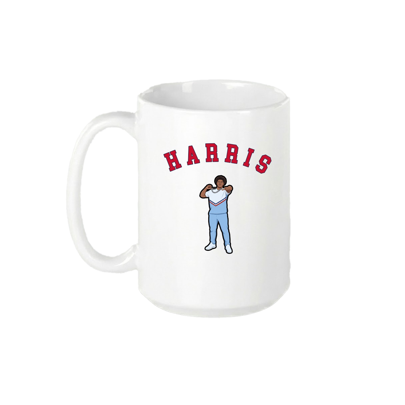 15oz Coffee Mug — Shirsey Arch in White
