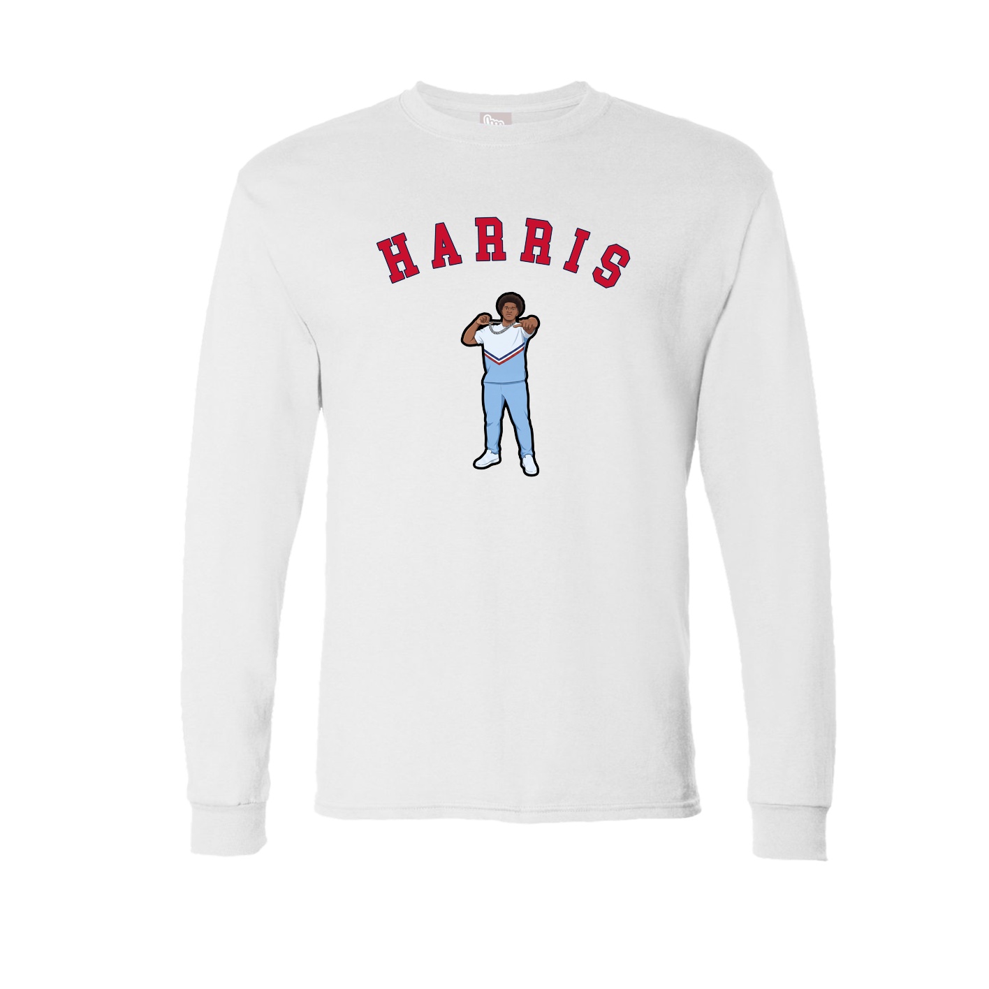 Long Sleeve Tee — Shirsey Arch in White