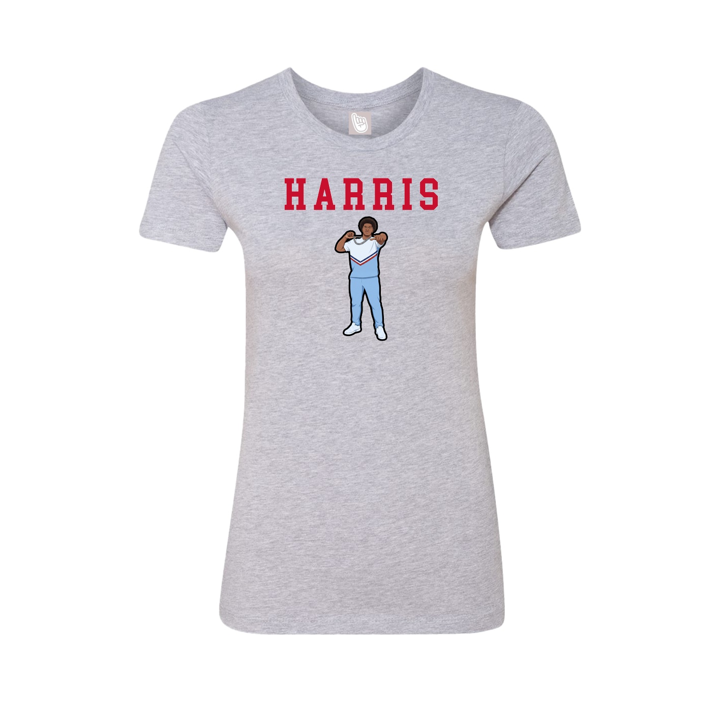 Fitted Women's Tee — Shirsey in Grey