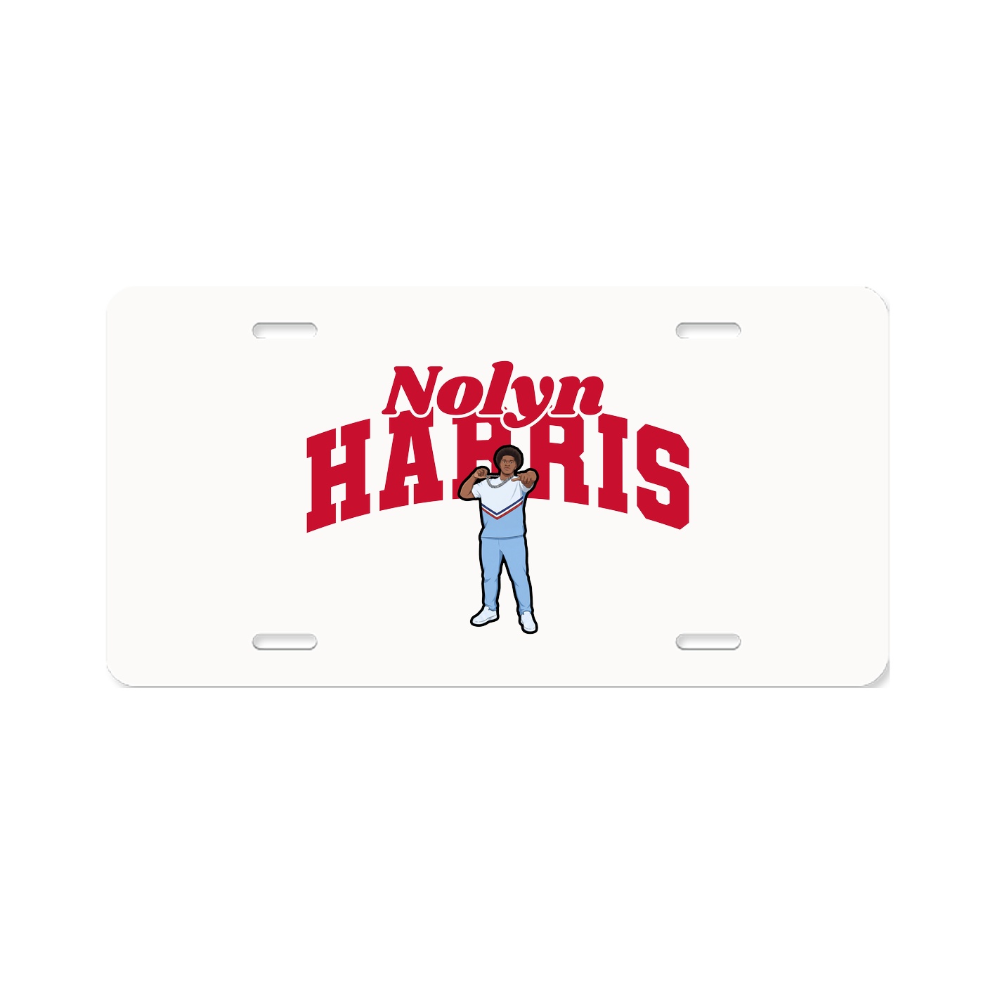 License Plate — Signature Arch in Classic