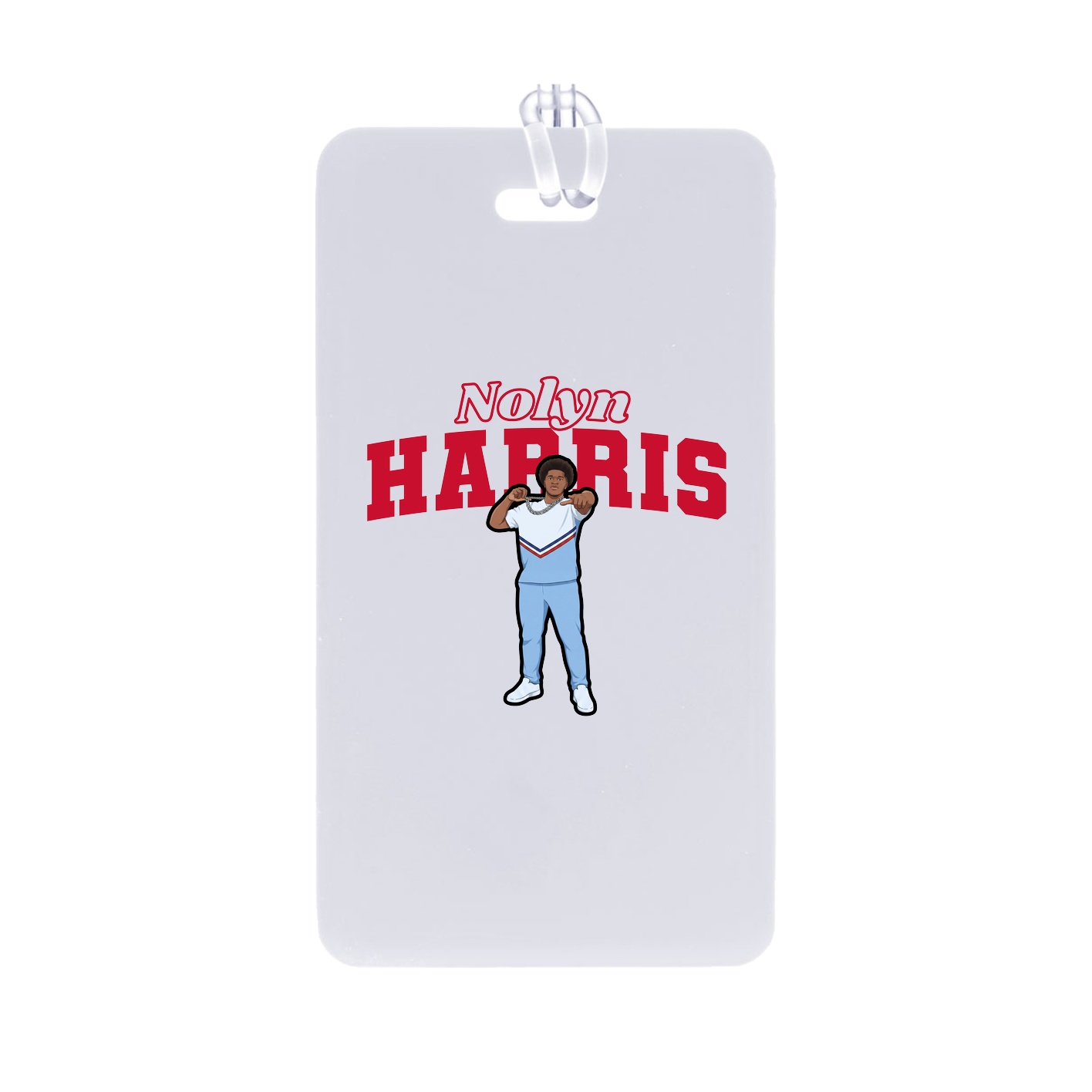 Bag Tag — Name Arch in Classic