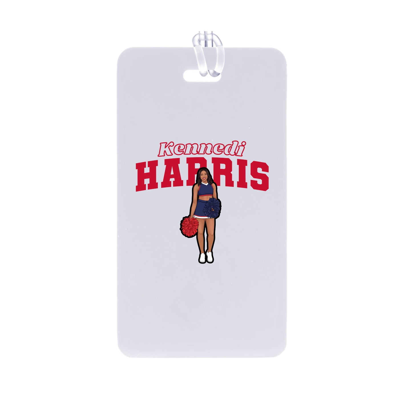 Bag Tag — Name Arch in Classic
