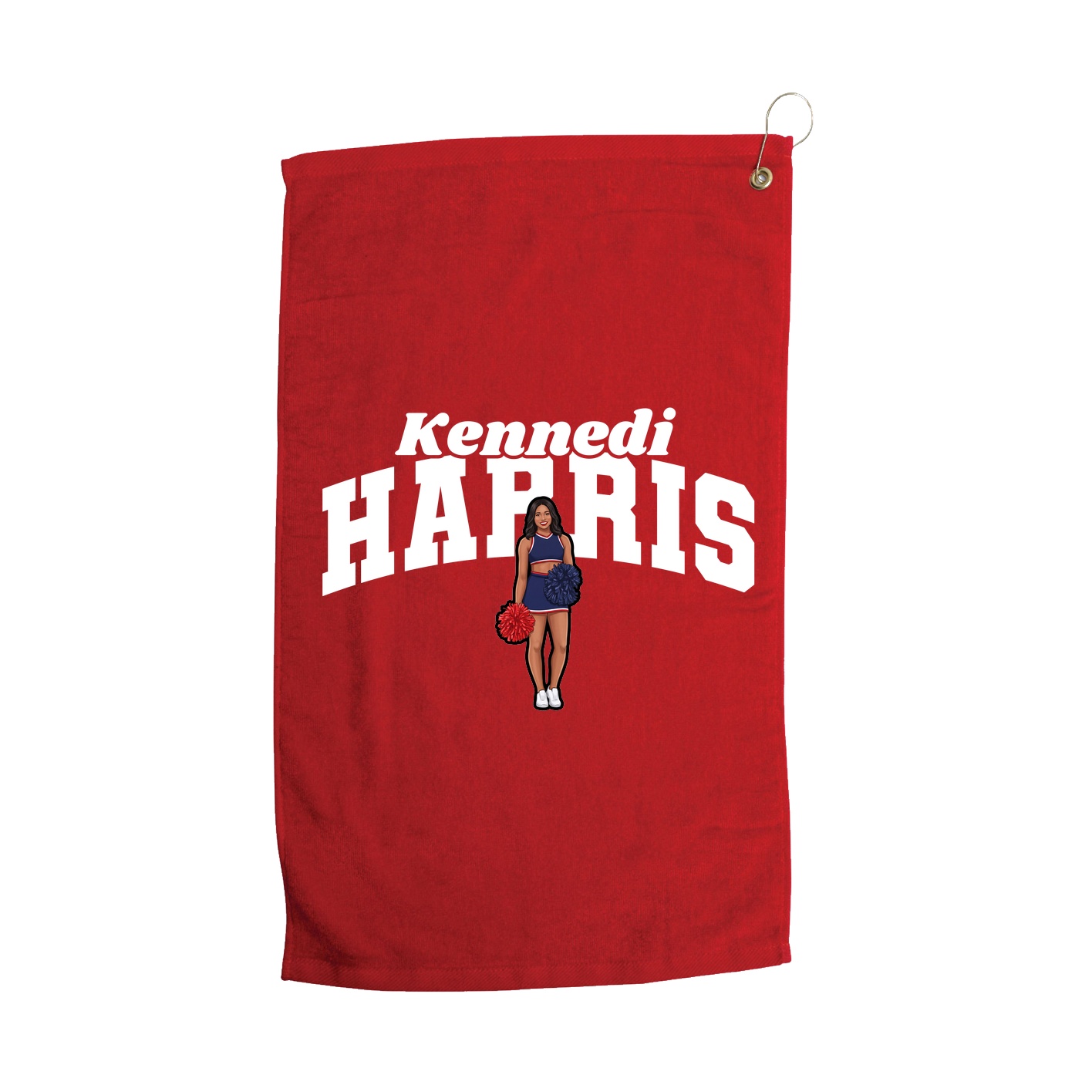 Golf Towel — Signature Arch in Red