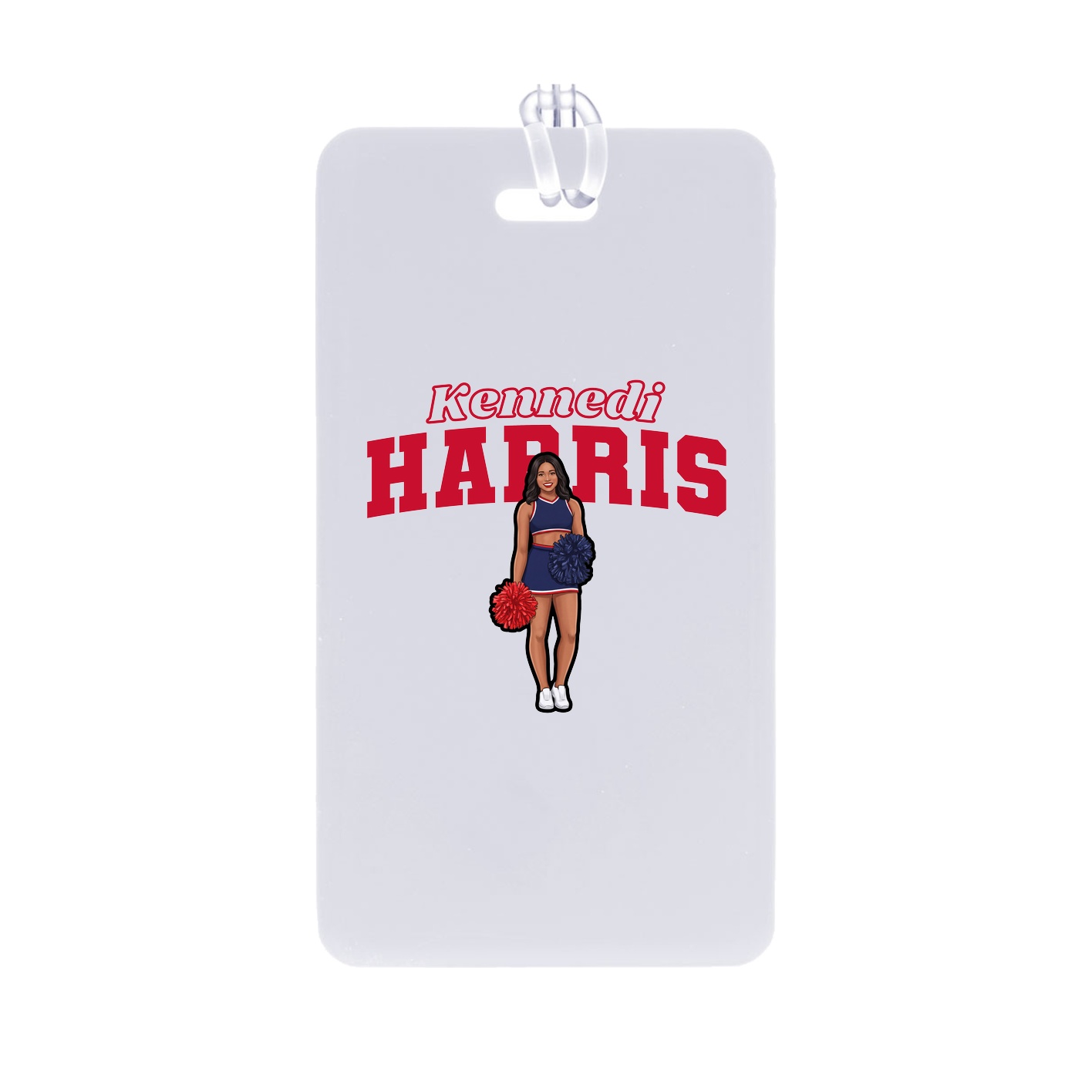 Bag Tag — Name Arch in Classic