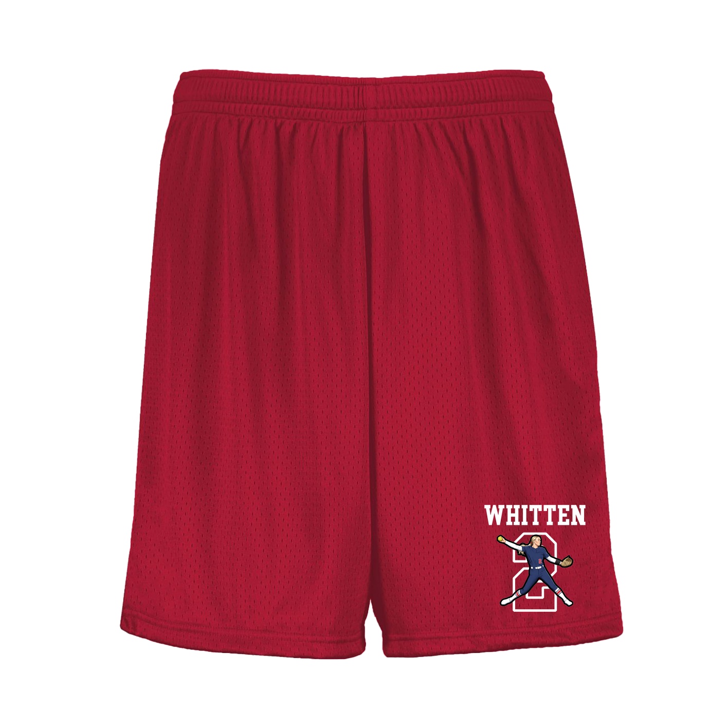 Shorts — Shirsey in Red