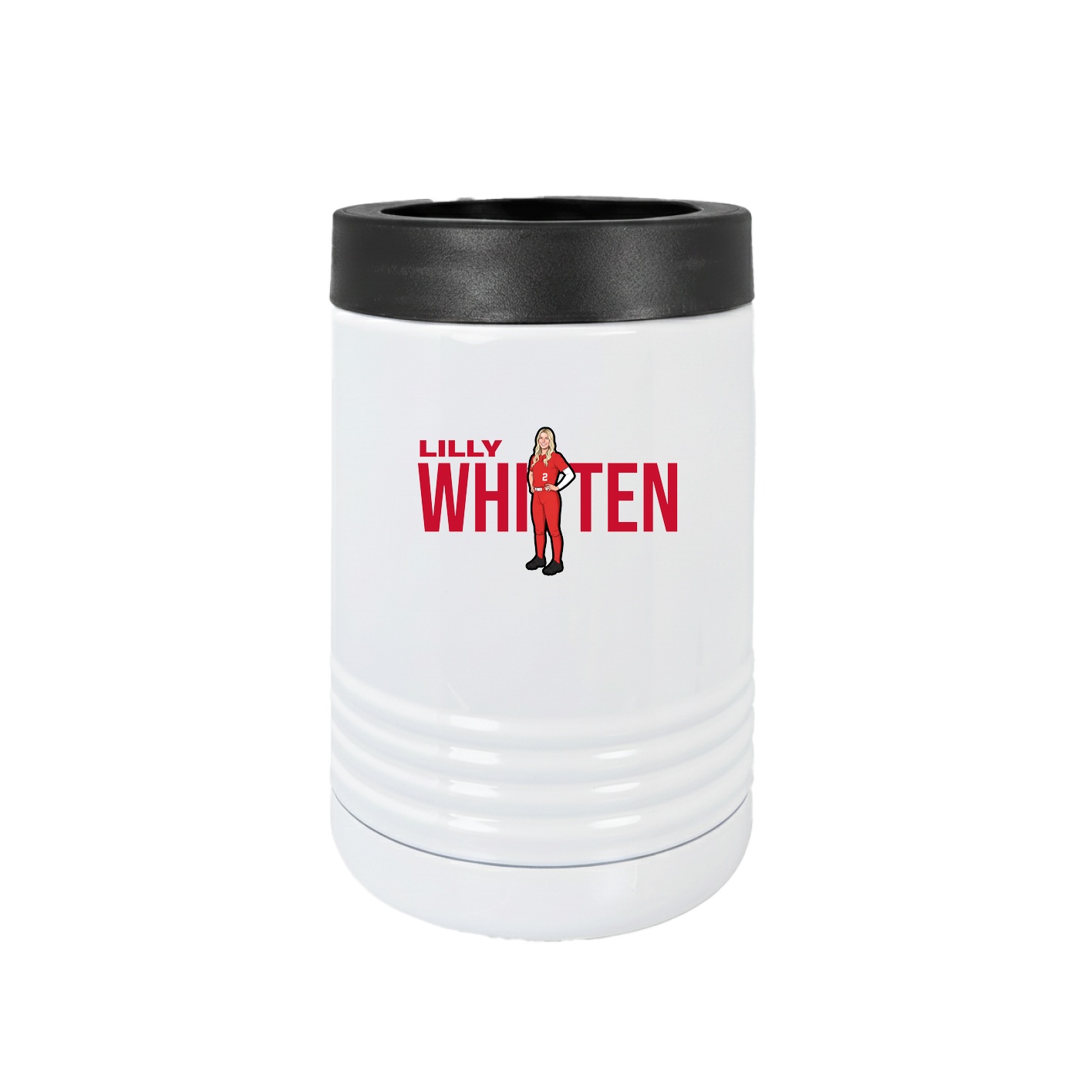 Beverage Holder — Player Name in White