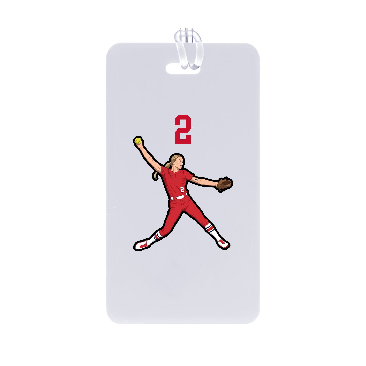 Bag Tag — Number Top in Classic