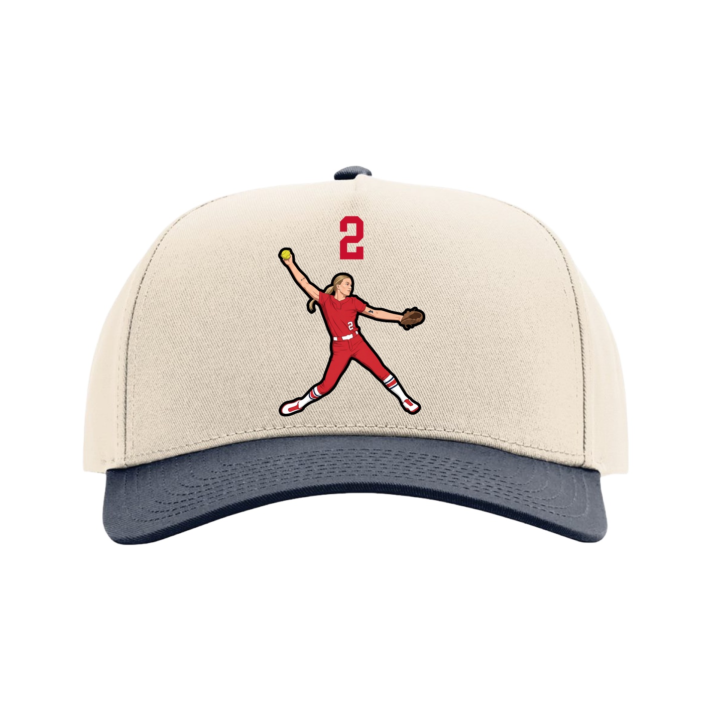 Full Fabric Five-Panel Champ Cap