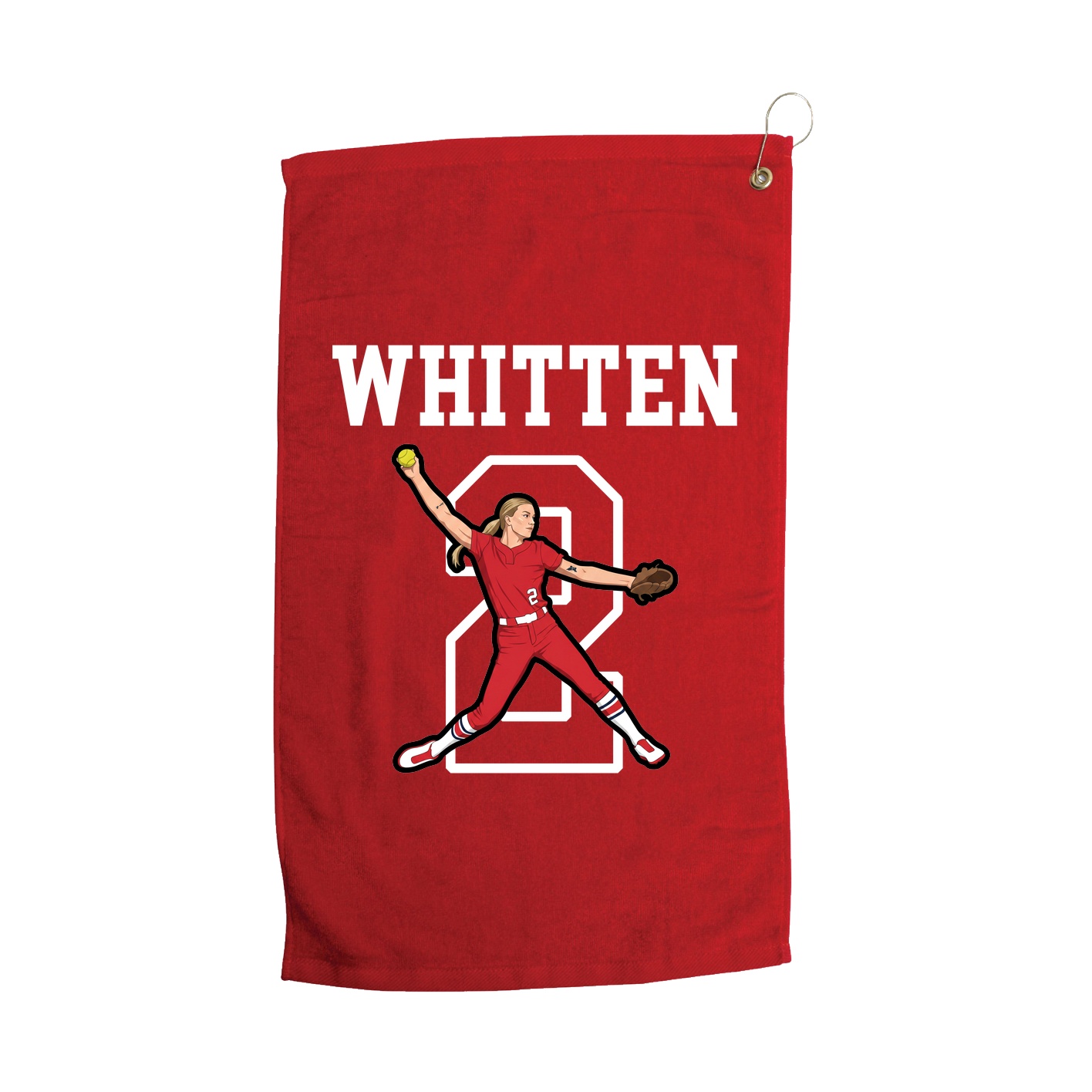 Golf Towel — Shirsey in Red