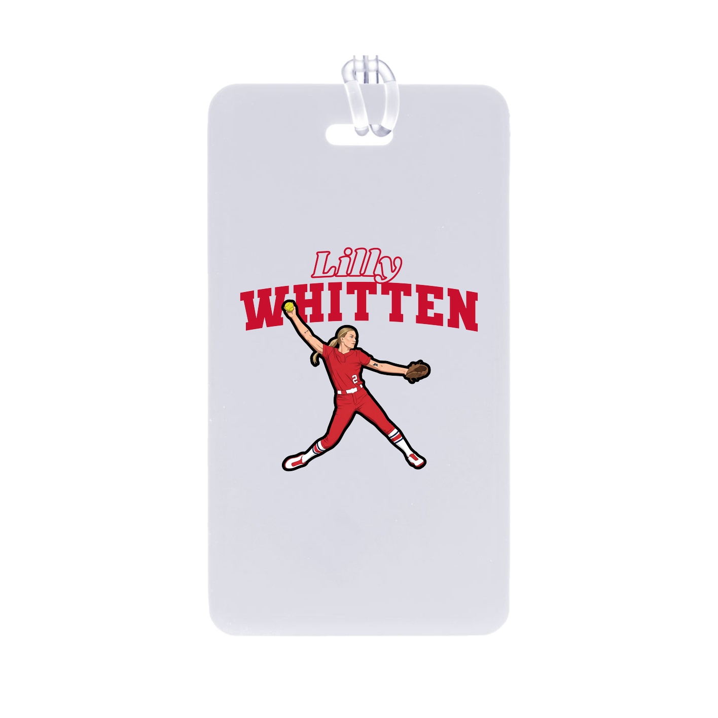 Bag Tag — Name Arch in Classic