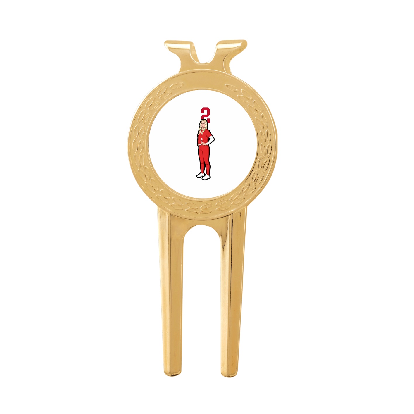 Divot Tool with Ball Marker — Number Top in Classic
