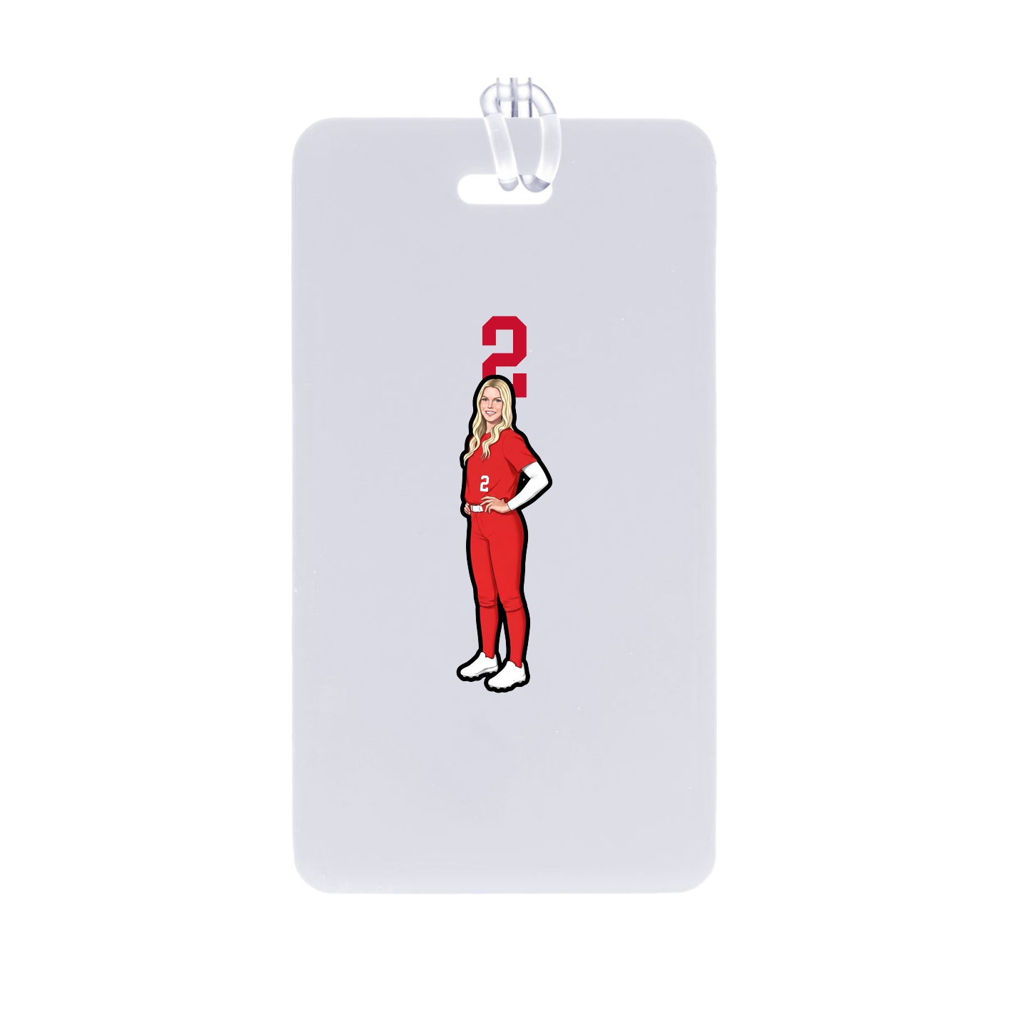 Bag Tag — Number Top in Classic