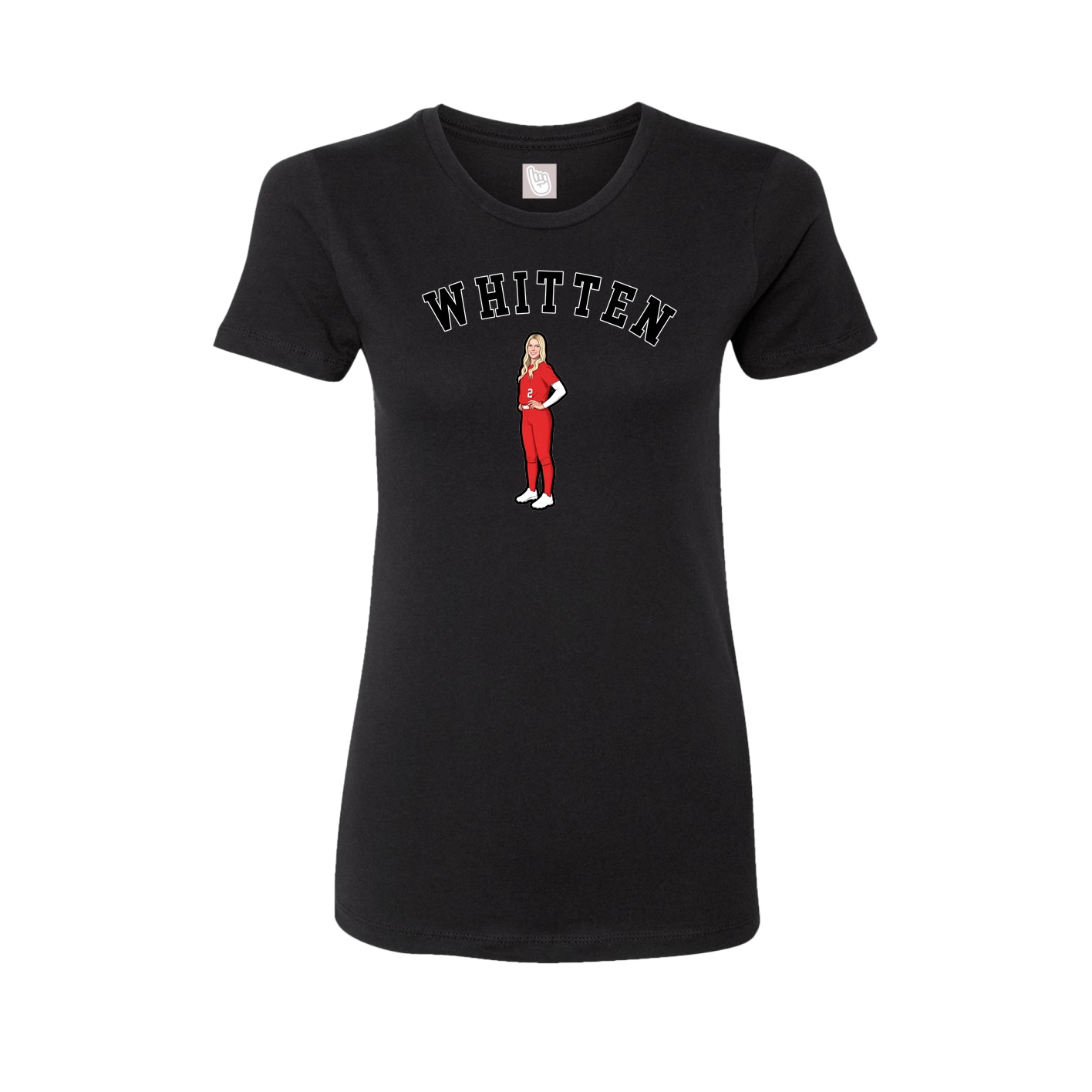 Womens Tee — Shirsey Arch in Black
