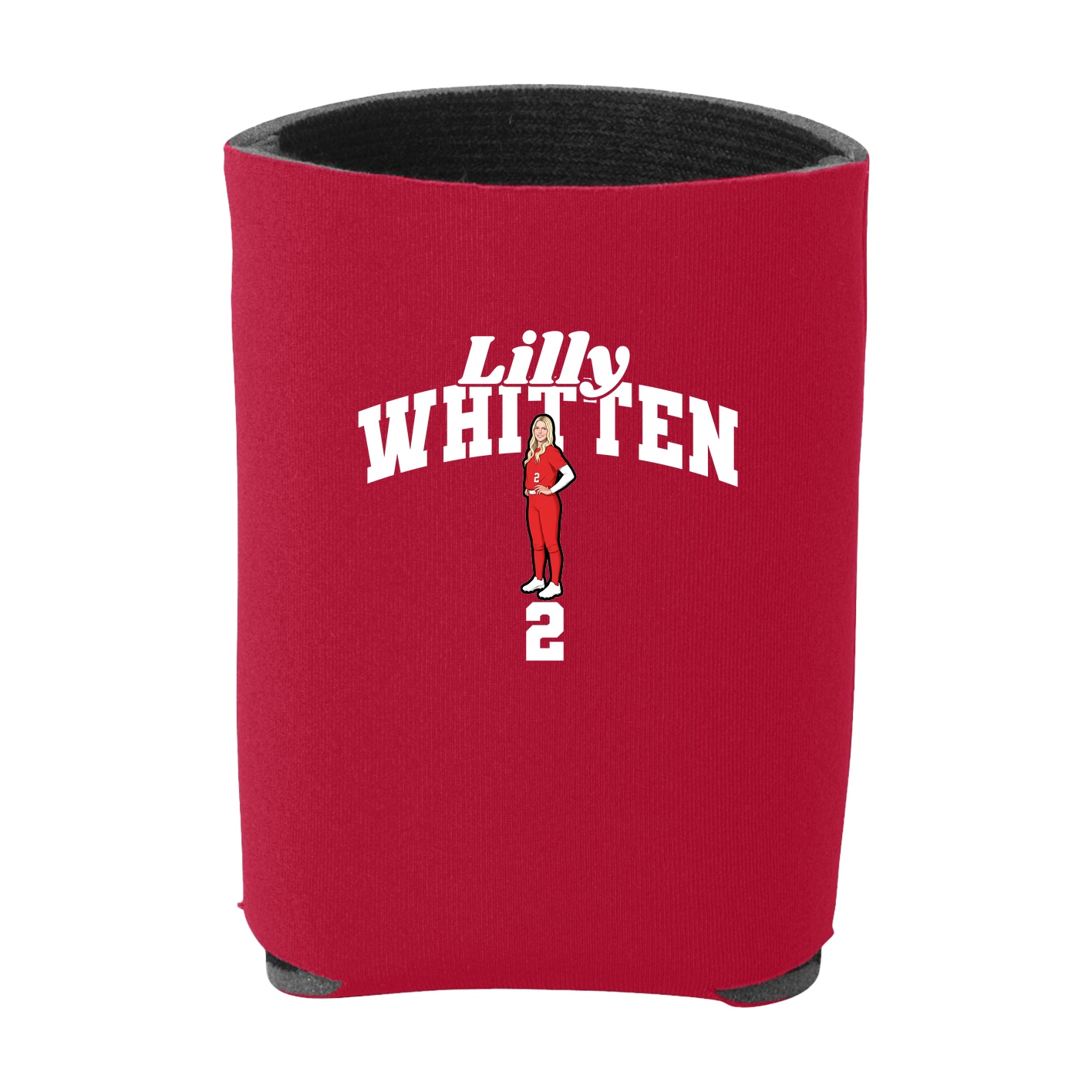 Can Holder — Signature Arch in Red