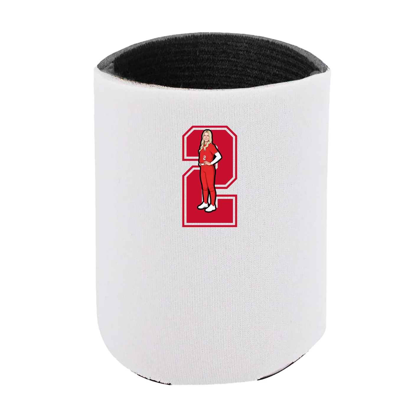 Can Holder — Number in White