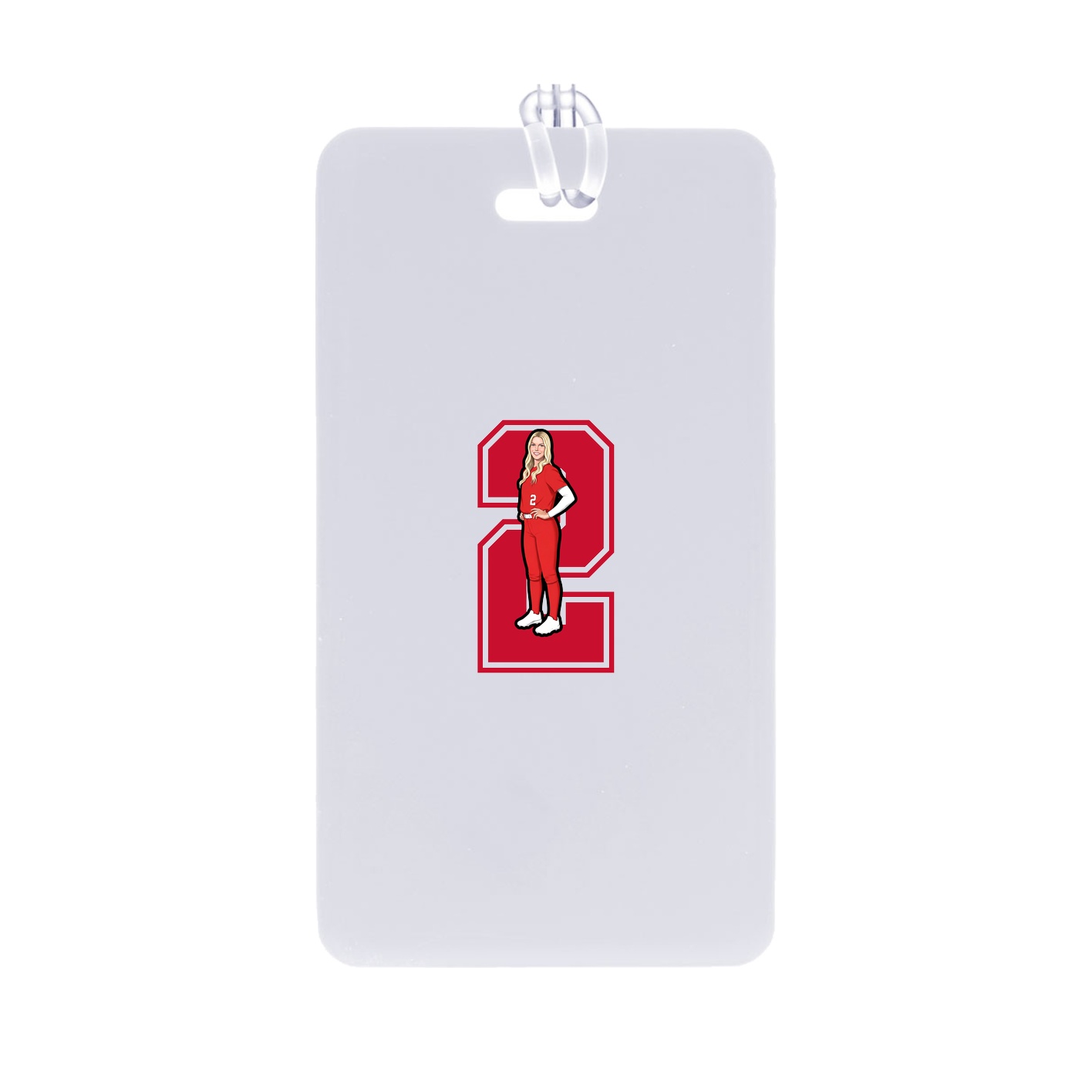 Bag Tag — Number in Classic