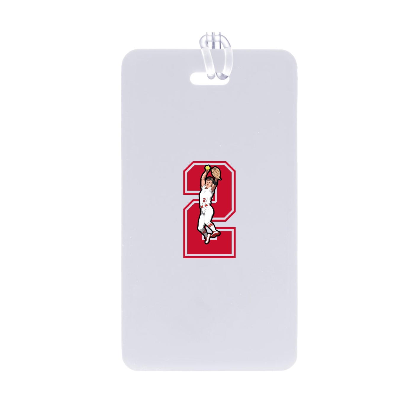 Bag Tag — Number in Classic