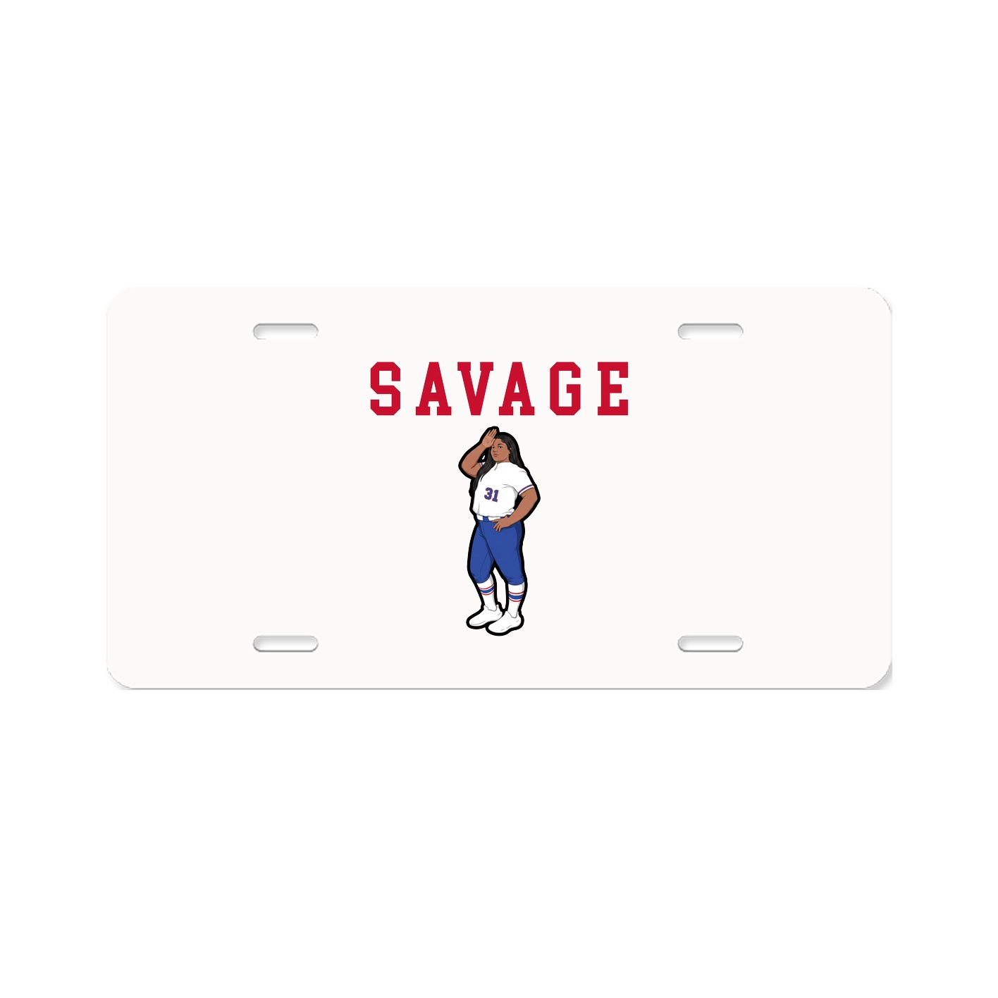 License Plate — Shirsey in Classic