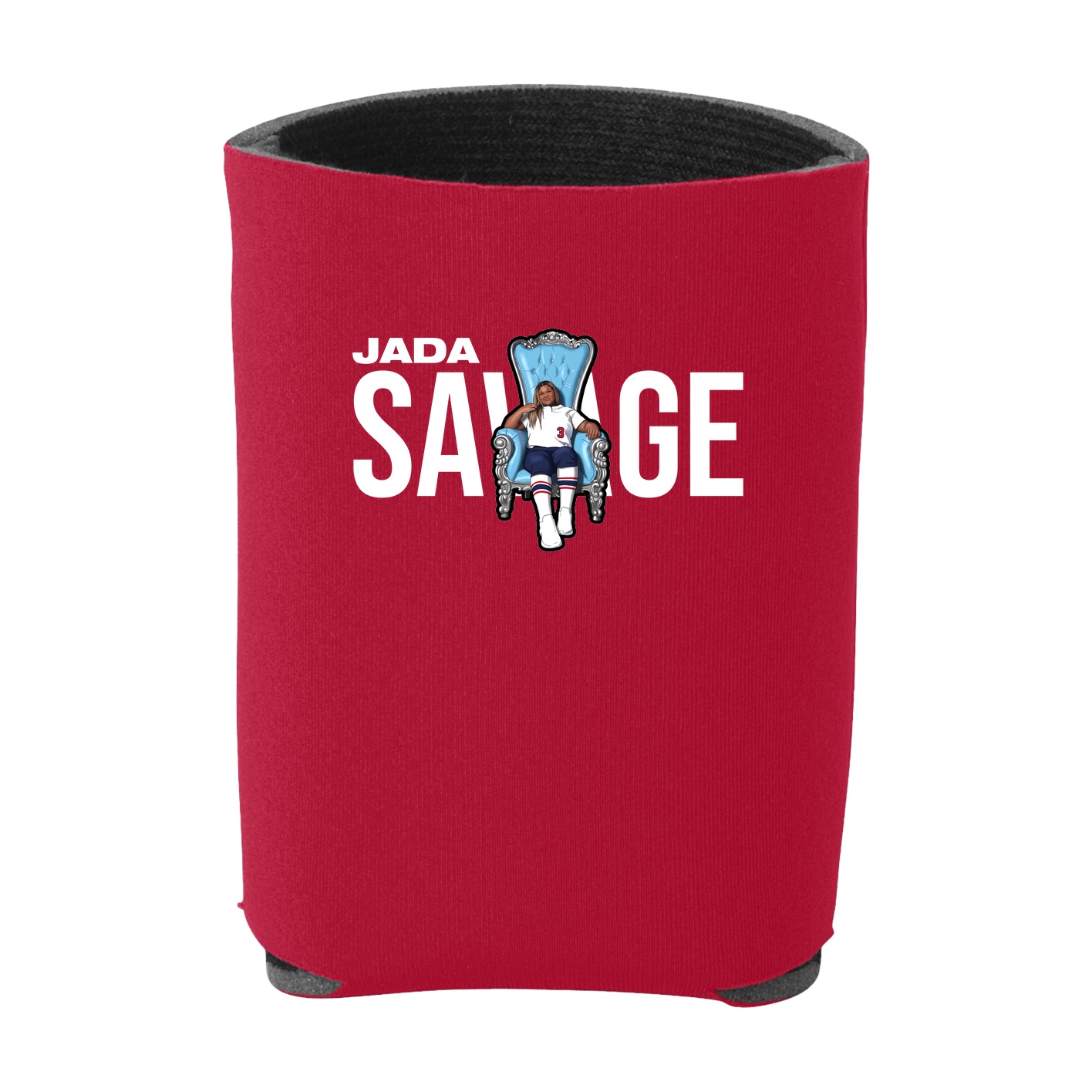 Can Holder — Player Name in Red