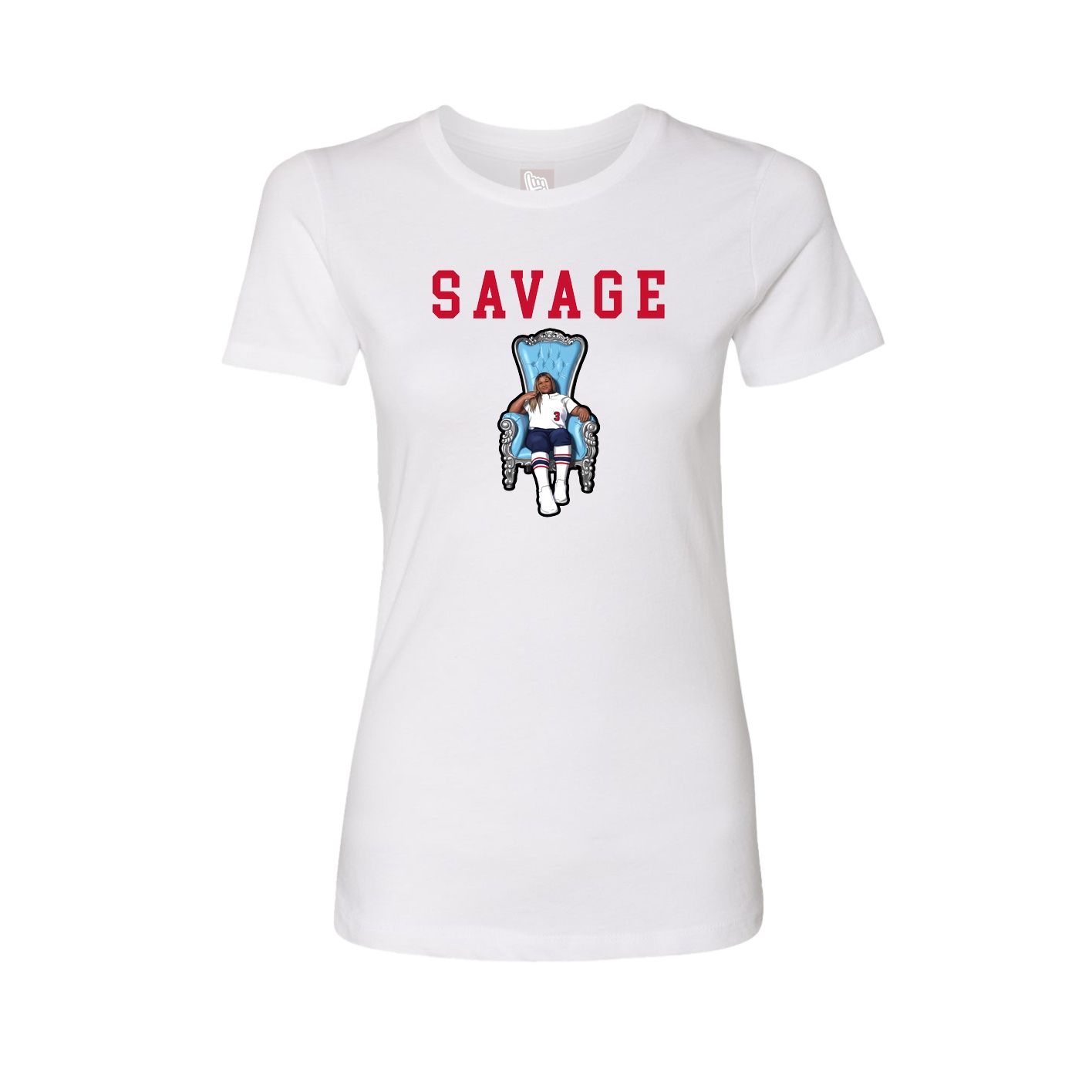Fitted Women's Tee — Shirsey in White