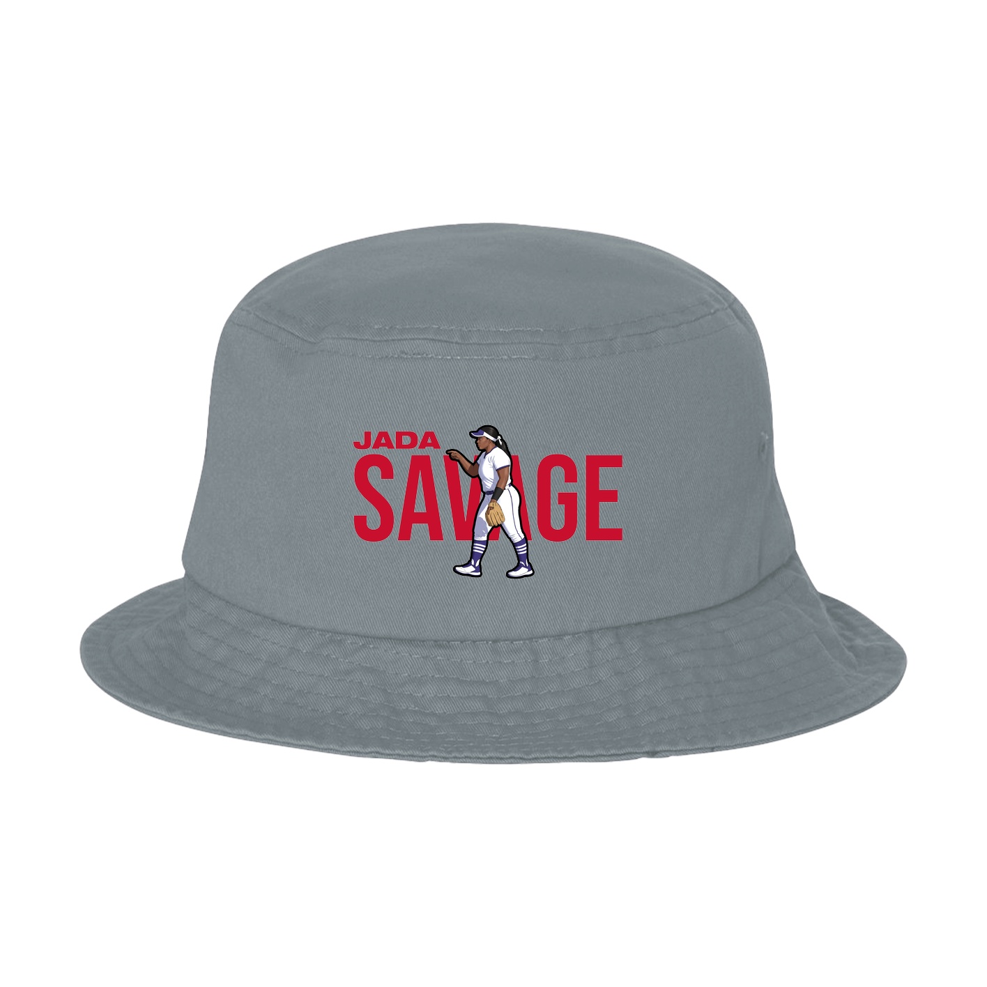 Bucket Cap — Player Name in Grey
