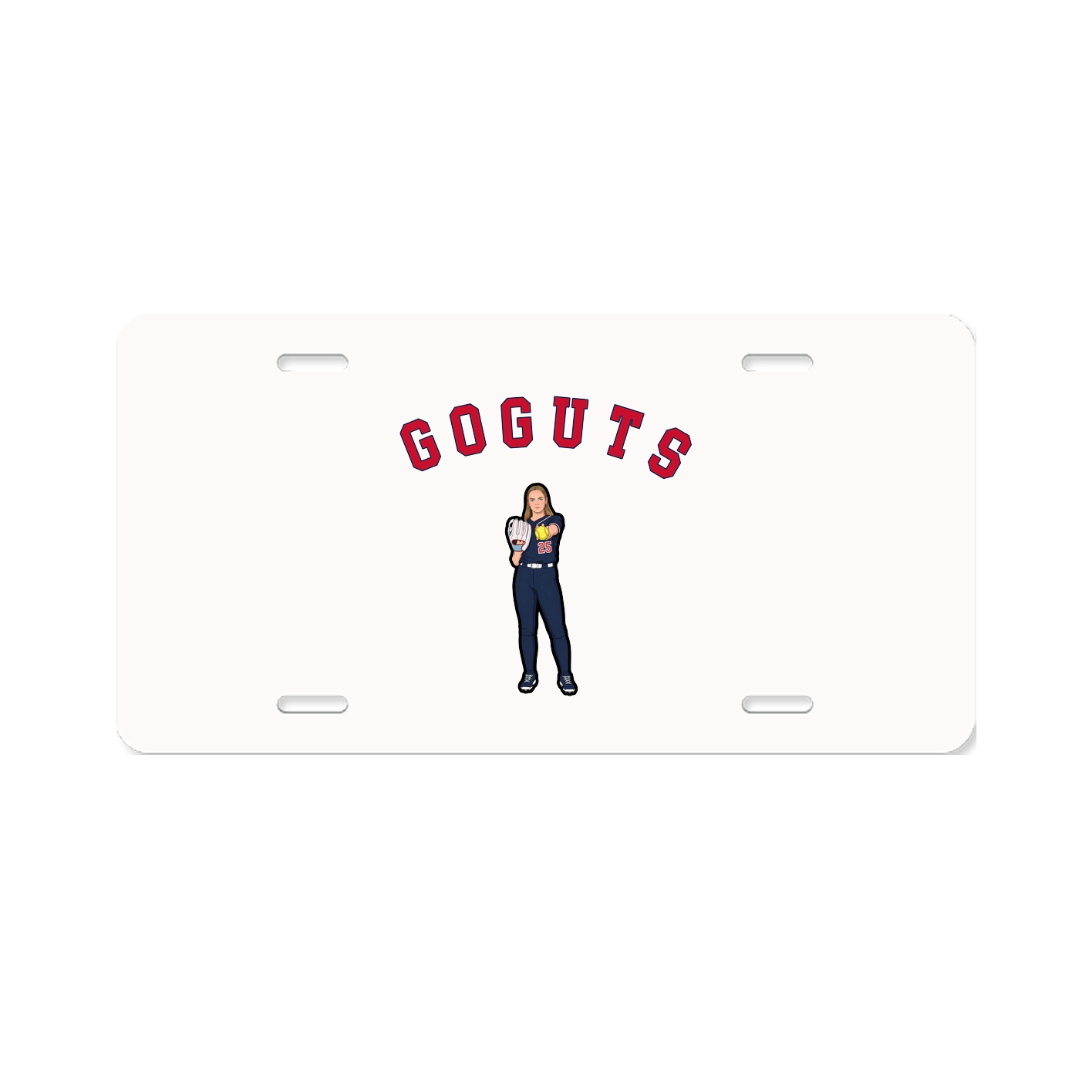 License Plate — Shirsey Arch in Classic