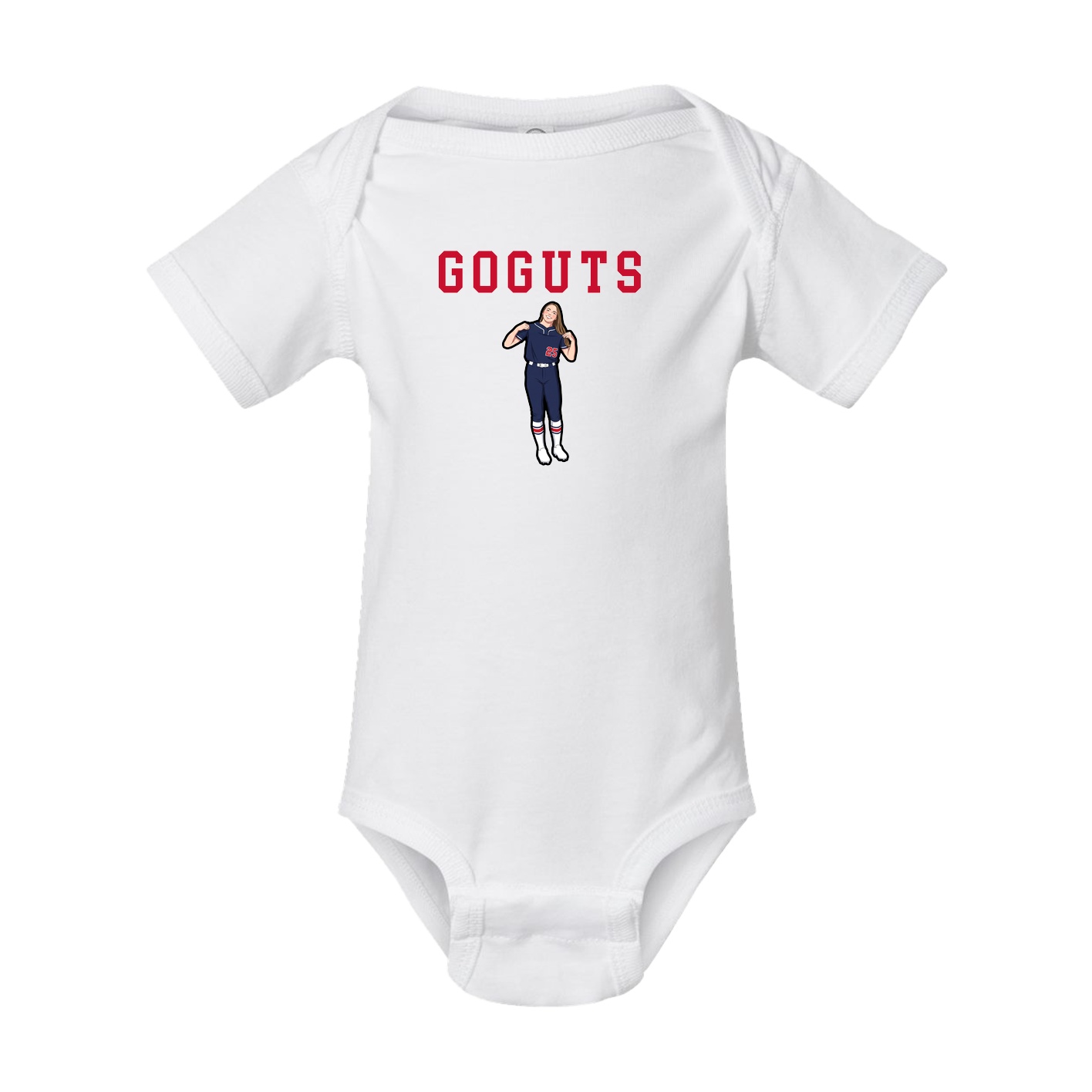 Baby Onesie — Shirsey in White