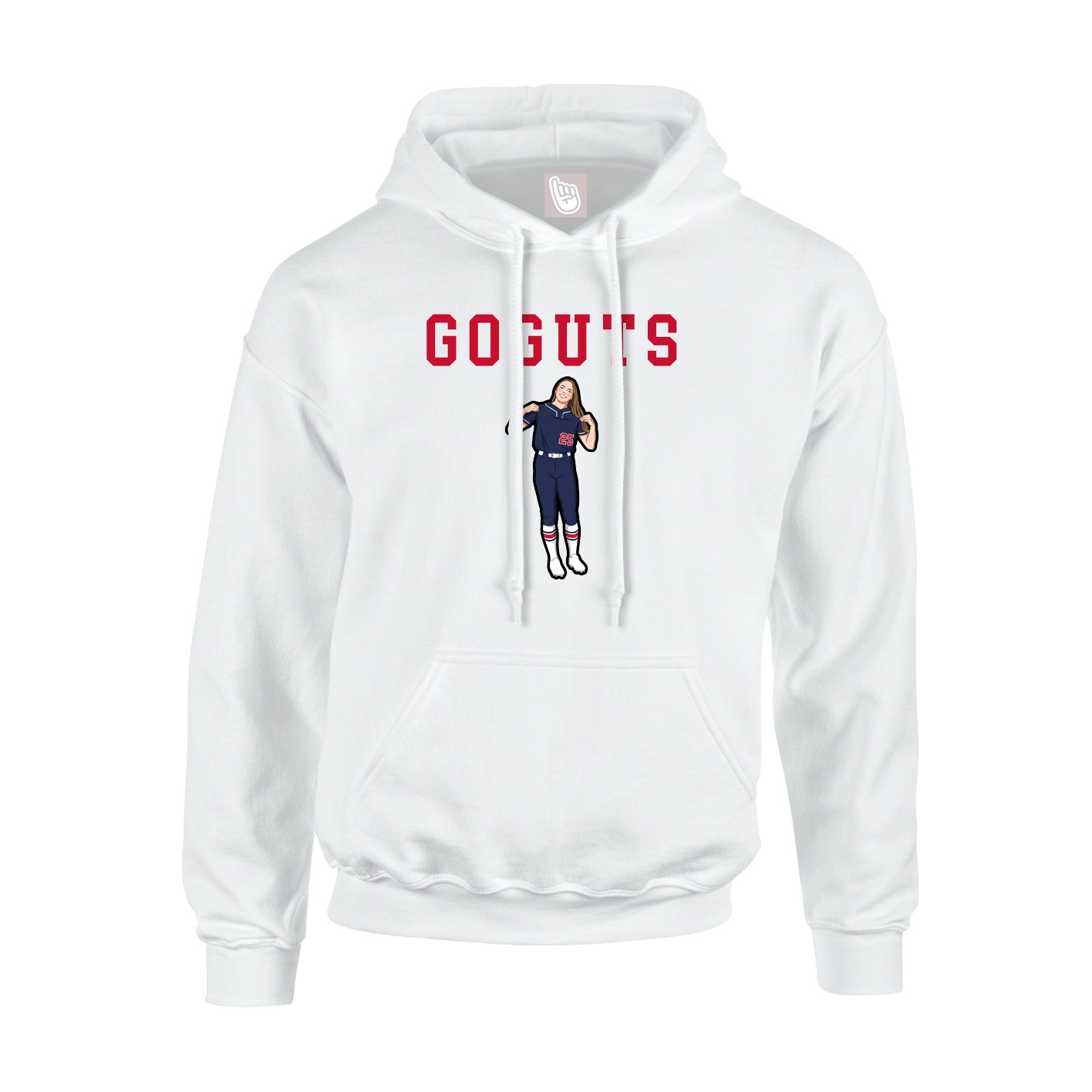 Youth Hoodie — Shirsey in White