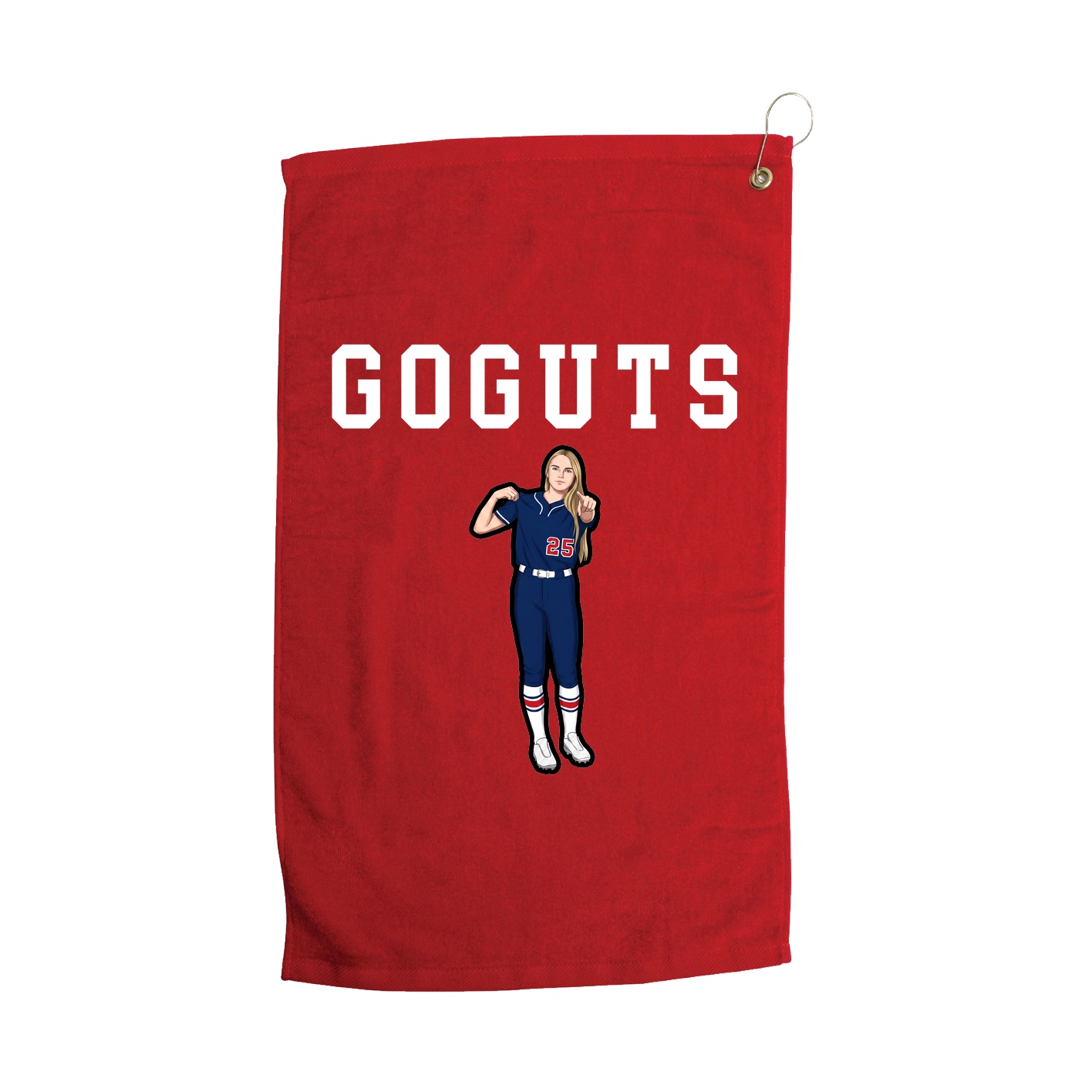 Golf Towel — Shirsey in Red