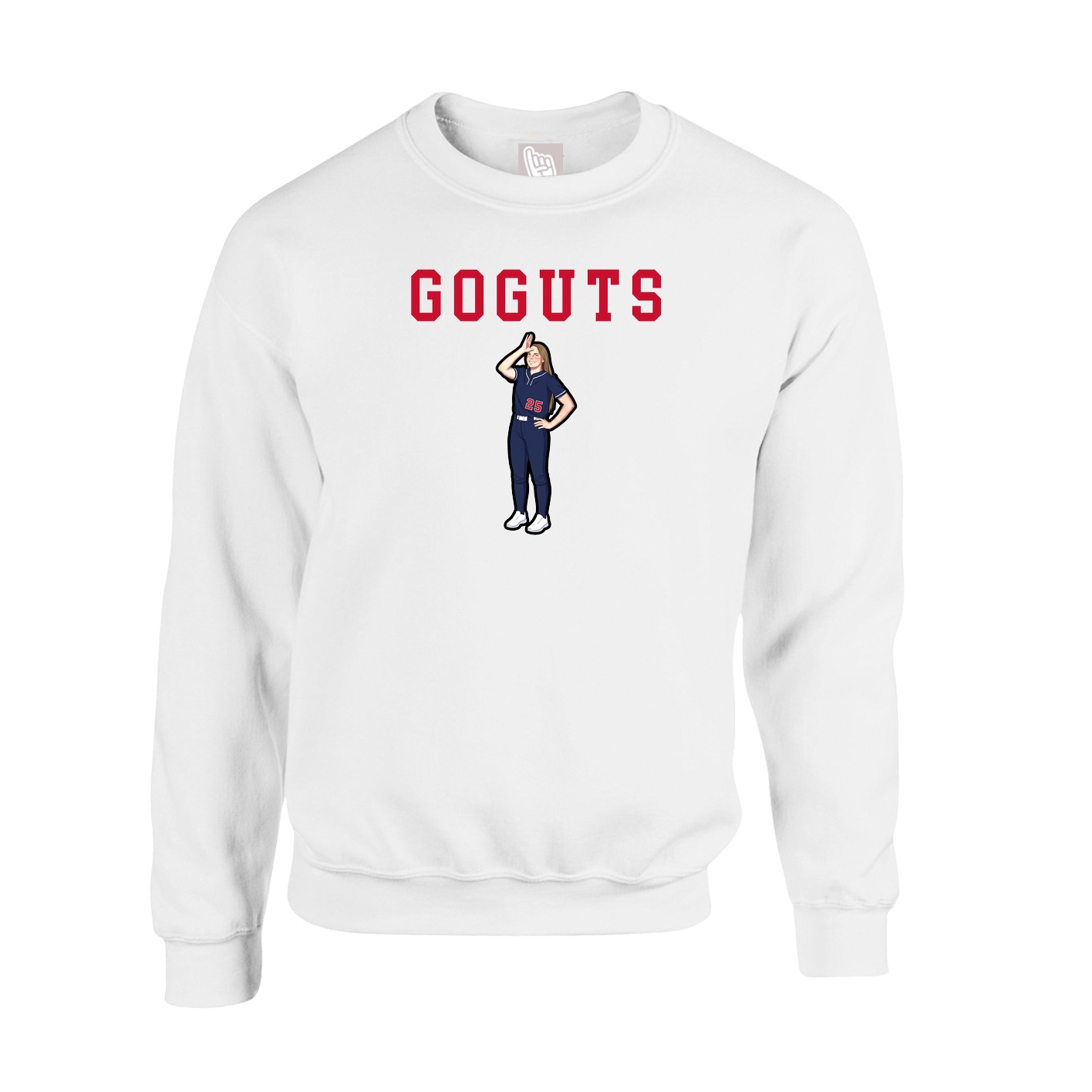 Fleece Crew — Shirsey in White