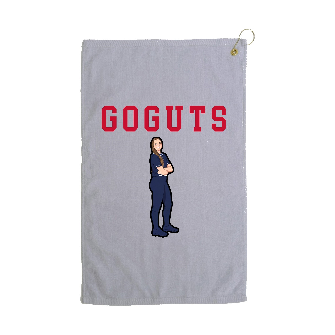 Golf Towel — Shirsey in Grey